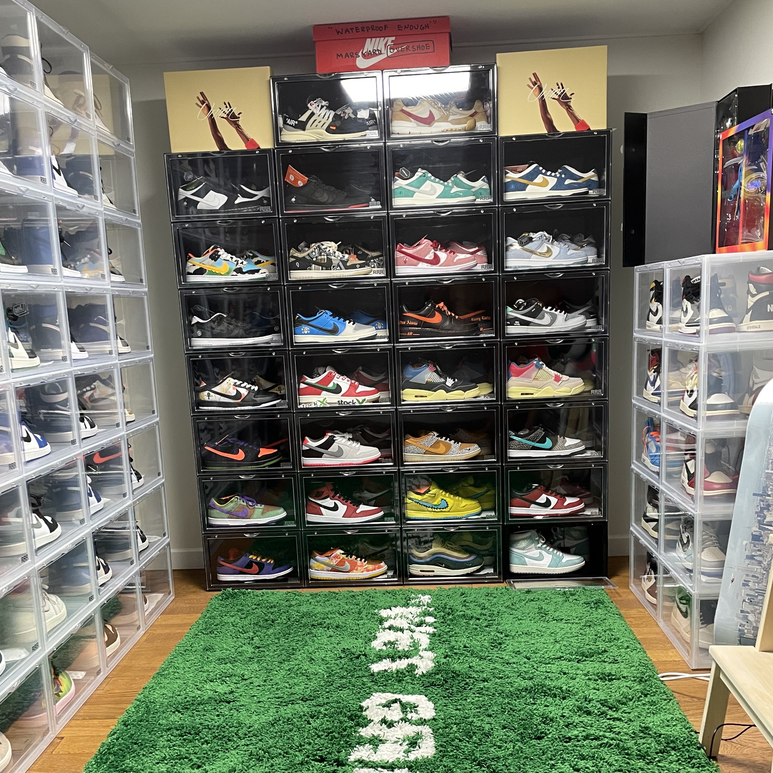Jordan 1 x Fragment Retro High OG, Jordan 1 Retro High OG Reverse Shattered Backboard 착용 스타일 - 3
