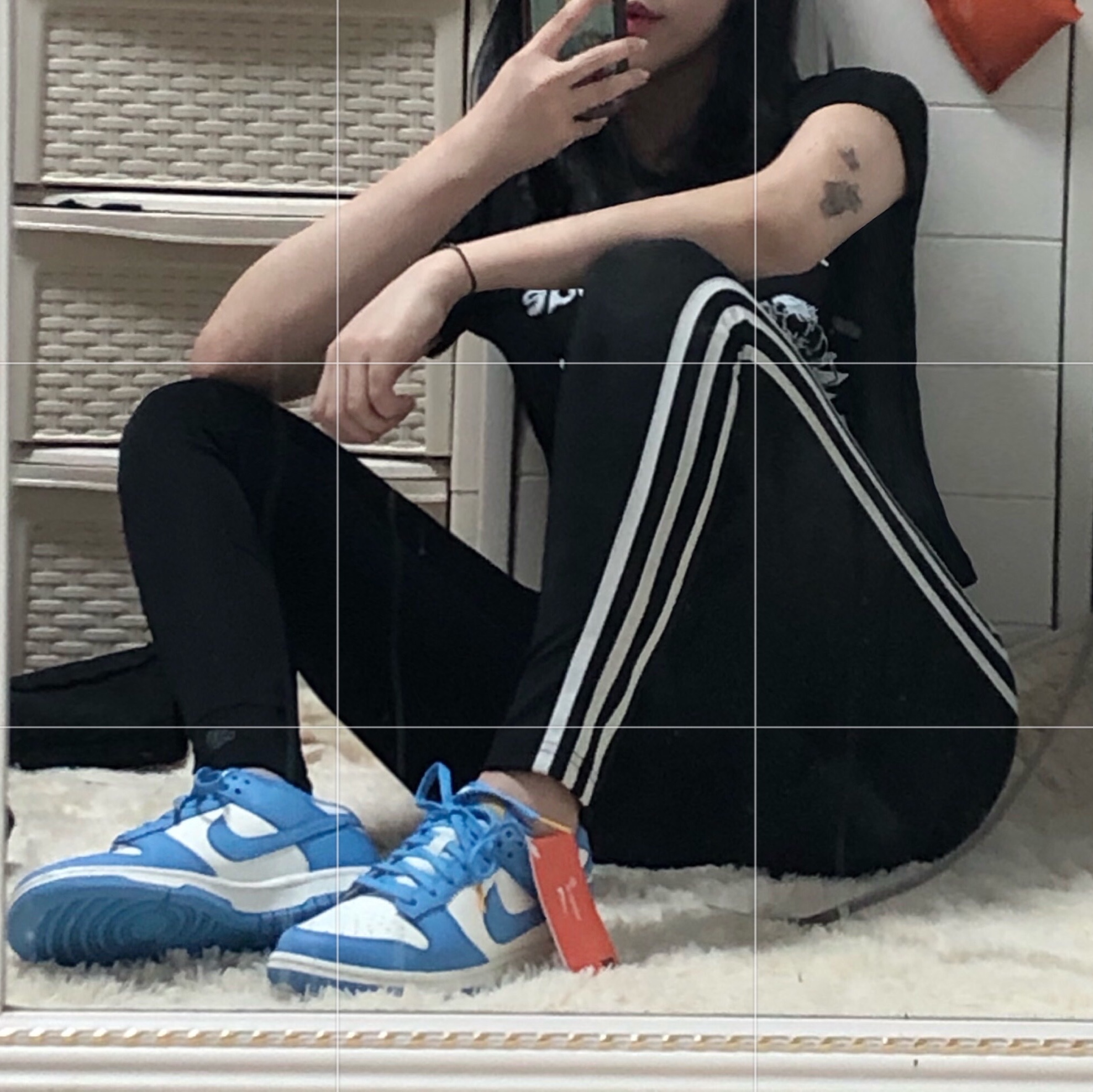 (W) Nike Dunk Low Coast 착용 스타일