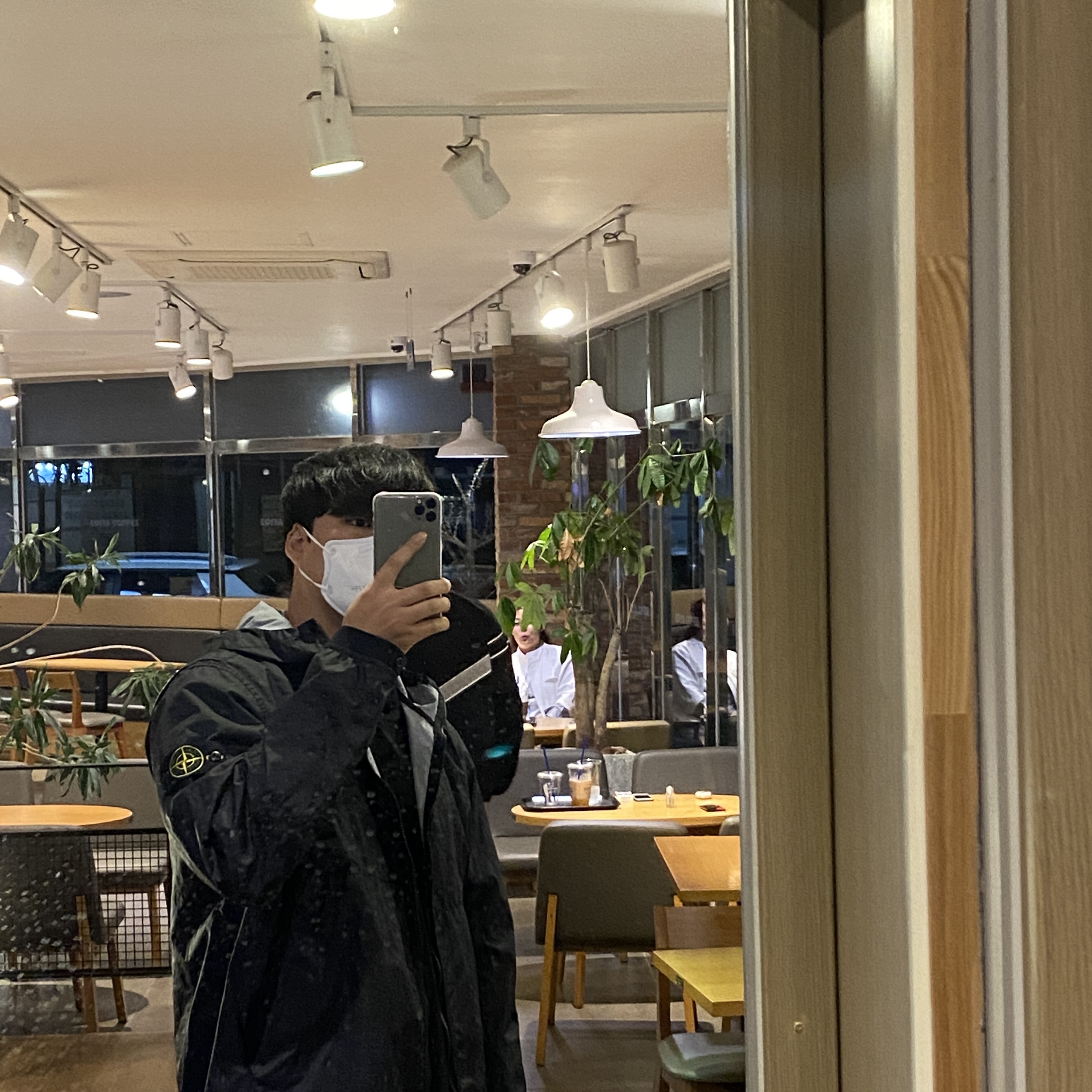 Stone Island 40523 Membrana 3L TC Jacket Black - 21SS 착용 스타일
