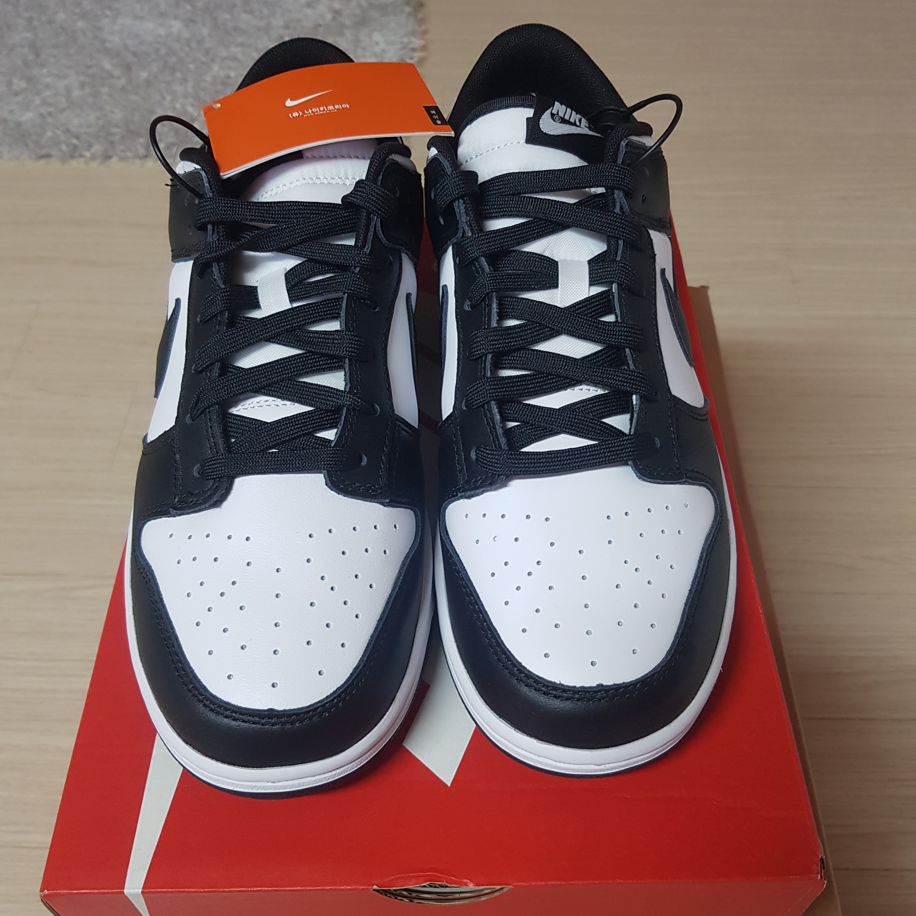 Nike Dunk Low Retro Black 착용 스타일 - 3