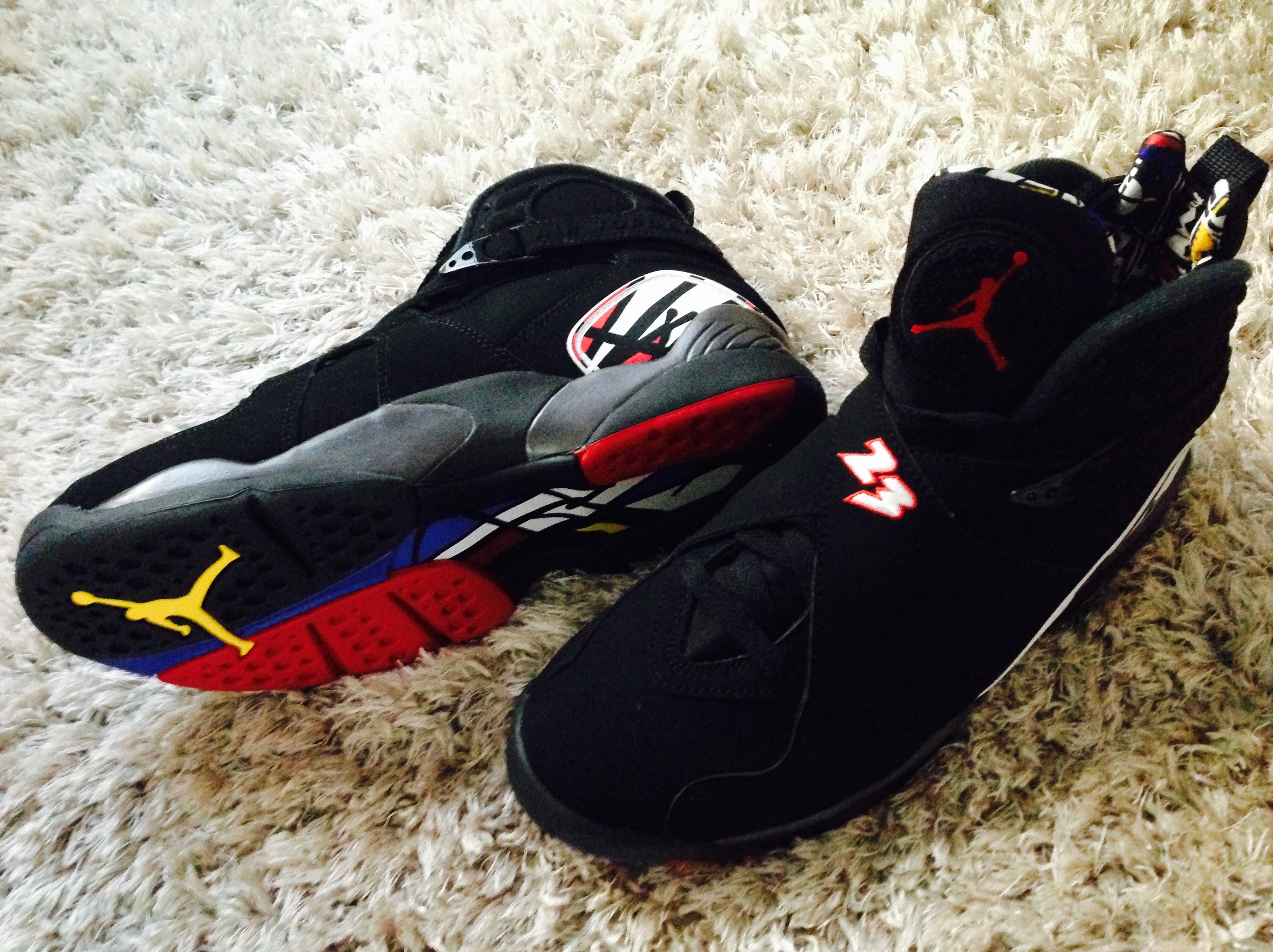 Jordan 8 Retro Playoffs 2013 착용 스타일