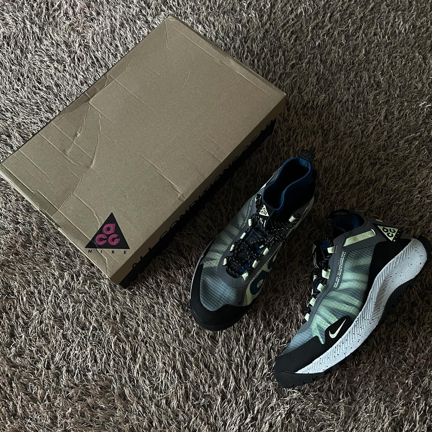 Nike ACG Zoom Terra Zaherra Barely Volt 착용 스타일 - 4