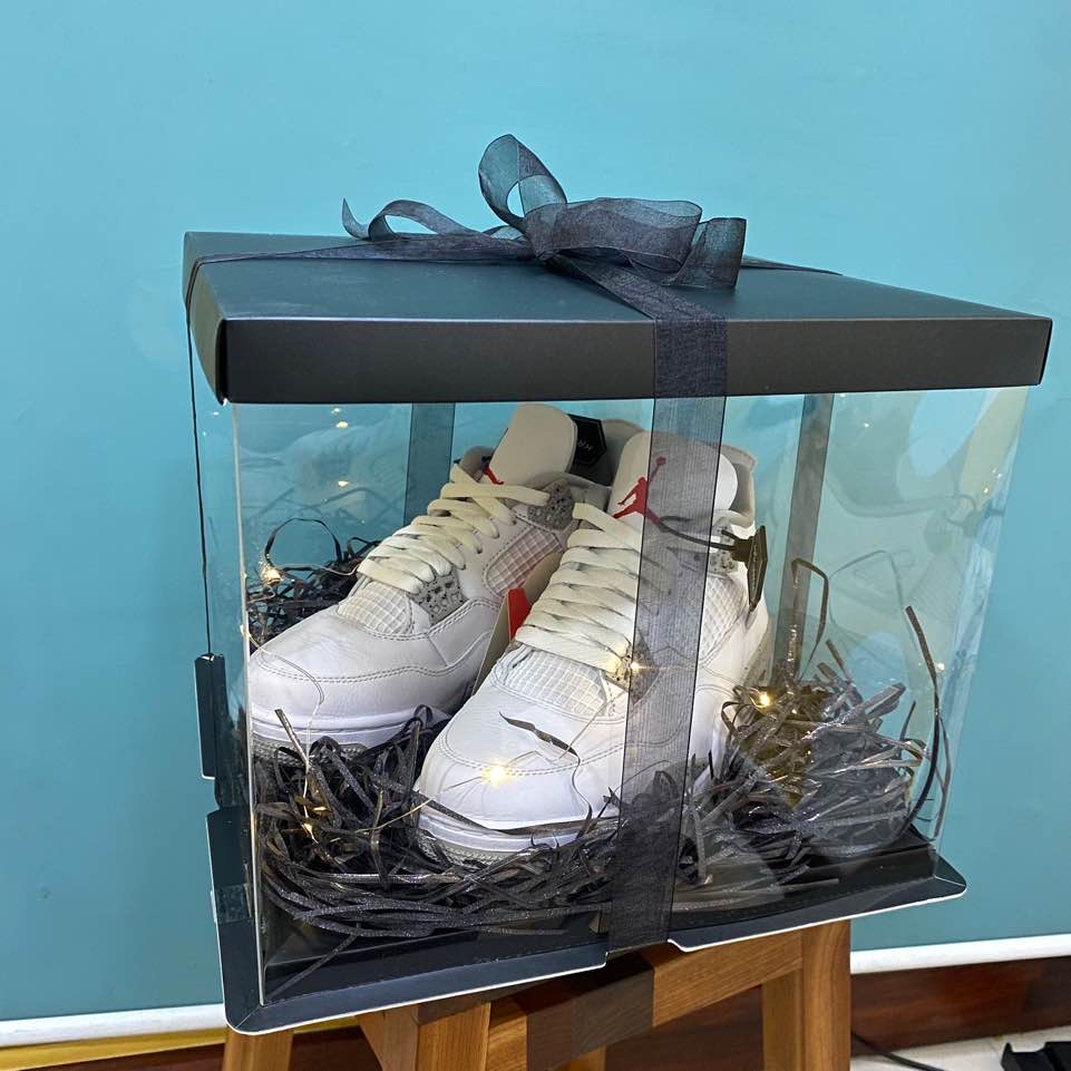 Jordan 4 Retro Tech White 착용 스타일 - 3