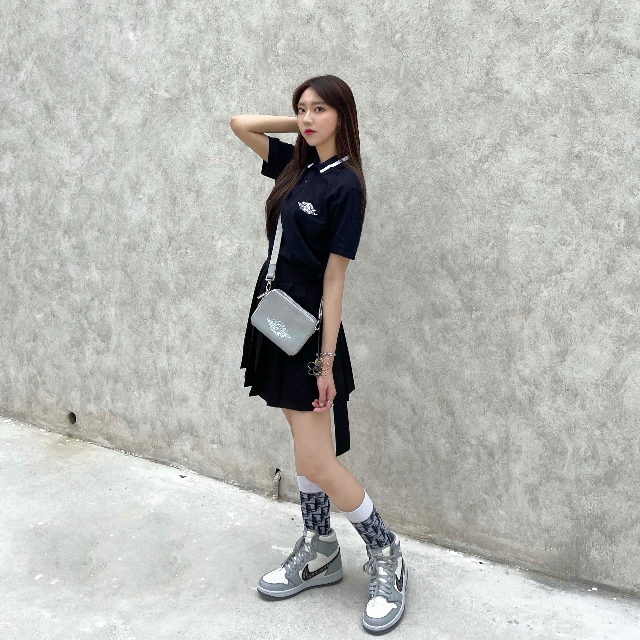 Jordan 1 x Dior High OG 착용 스타일