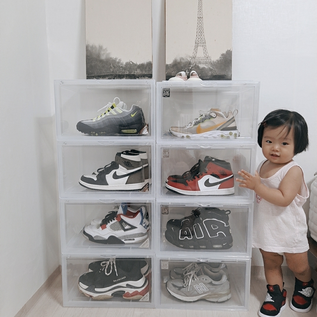 Jordan 1 Retro High OG Black Mocha, Nike Air Max 95 OG Neon Yellow 2020 착용 스타일 - 1