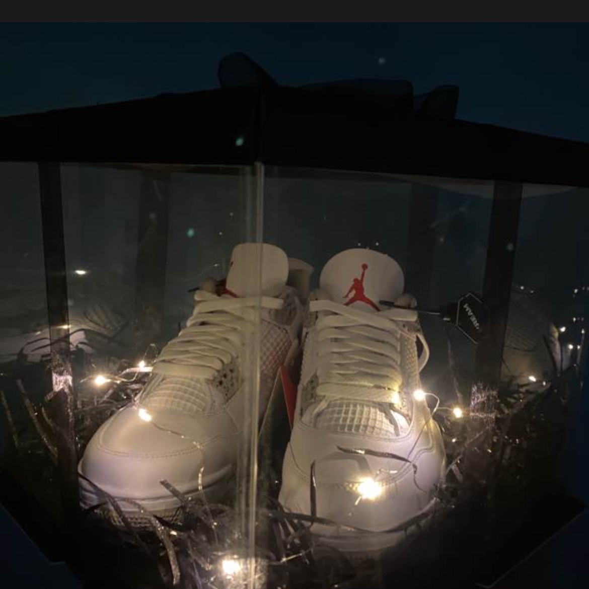 Jordan 4 Retro Tech White 착용 스타일 - 1