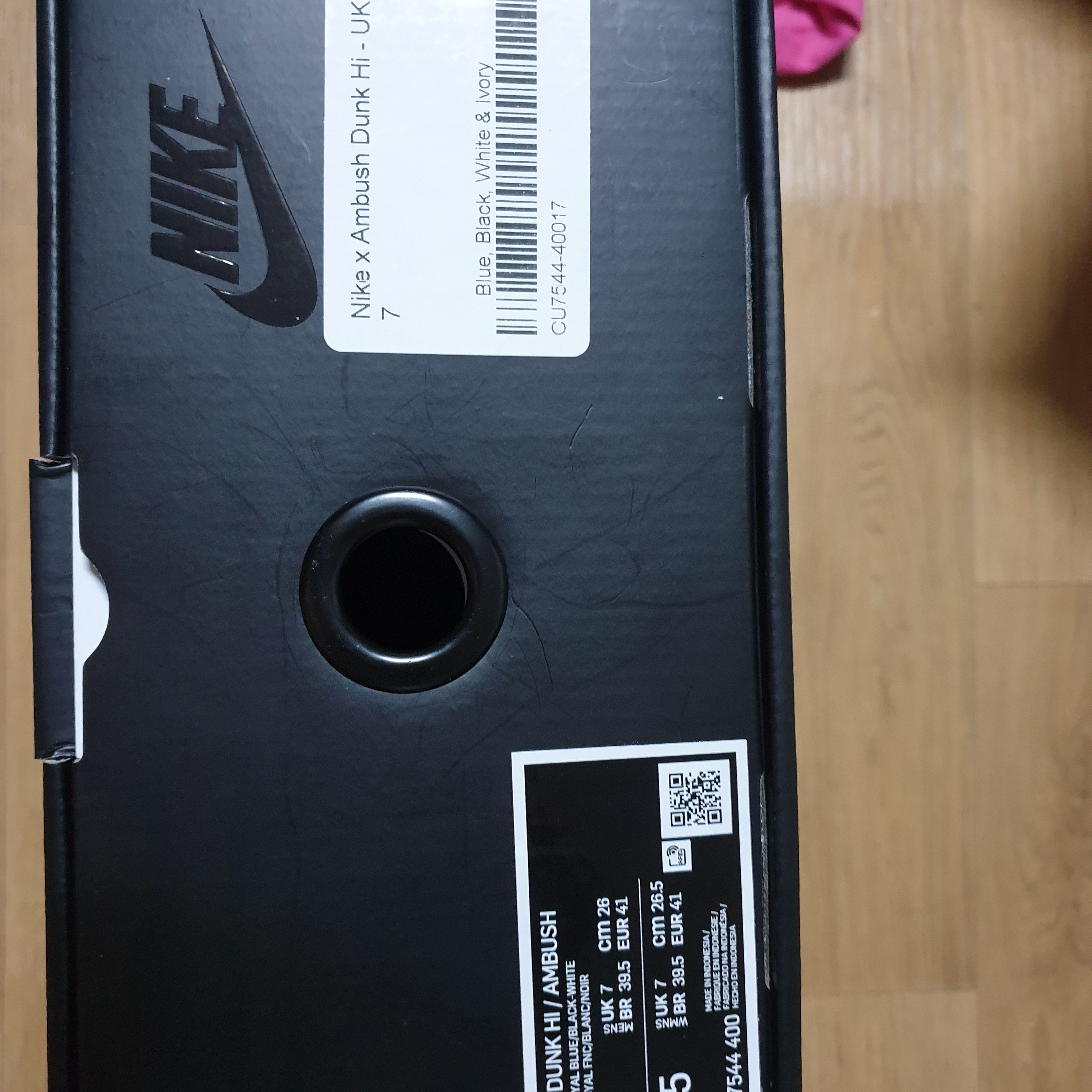 Nike x Ambush Dunk High Deep Royal Blue 착용 스타일 - 5