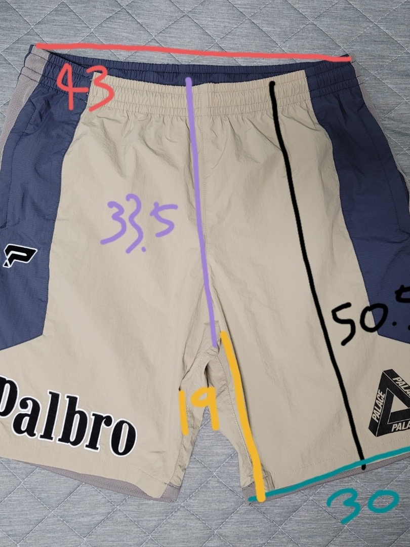 Nike x Stussy Air Zoom Spiridon Cage 2 Fossil, Palace Sports Shell Crew Tan - 21SS 착용 스타일 - 4