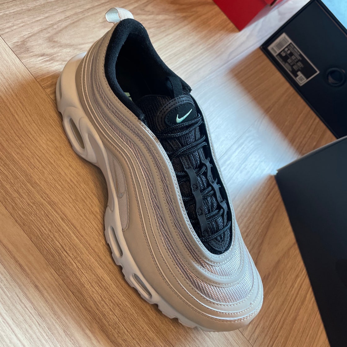 nike air max plus 97 on feet