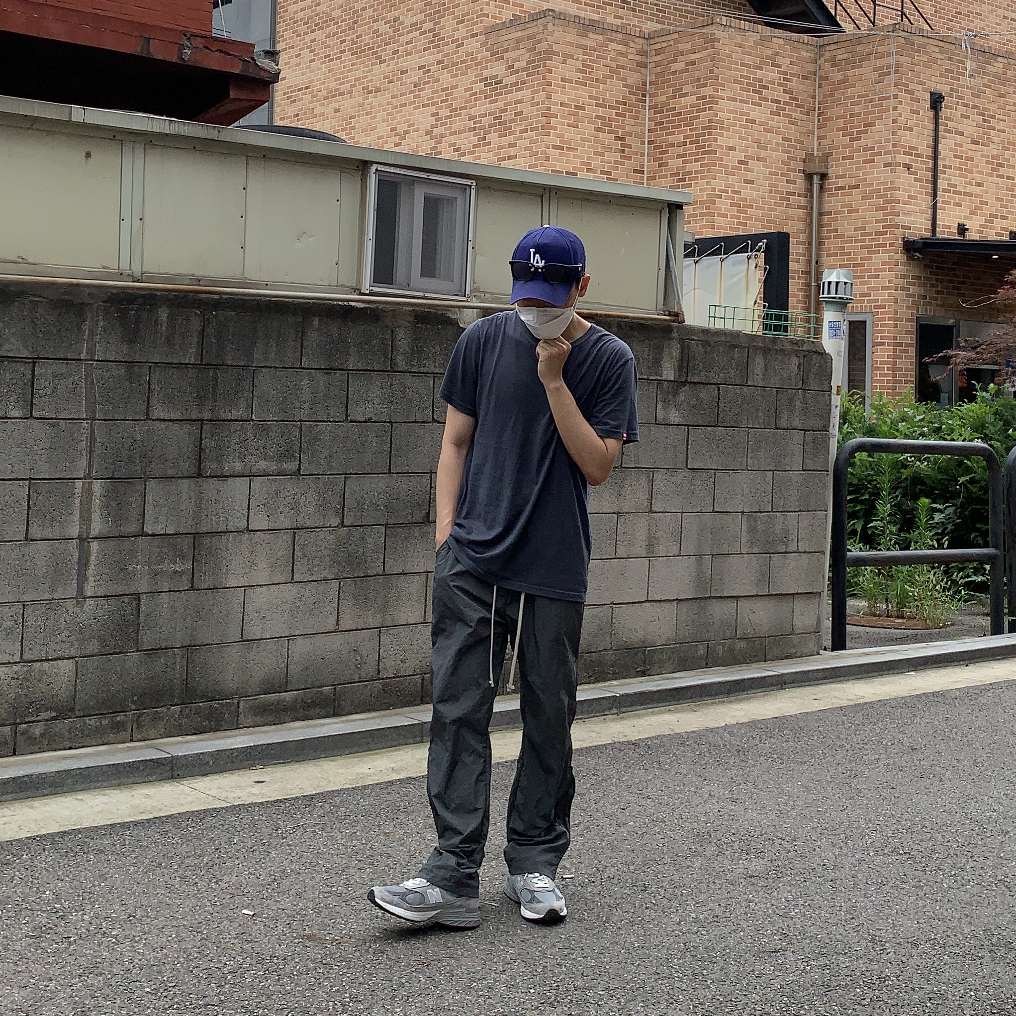 New Balance 993 Made in USA Grey - D Standard 착용 스타일