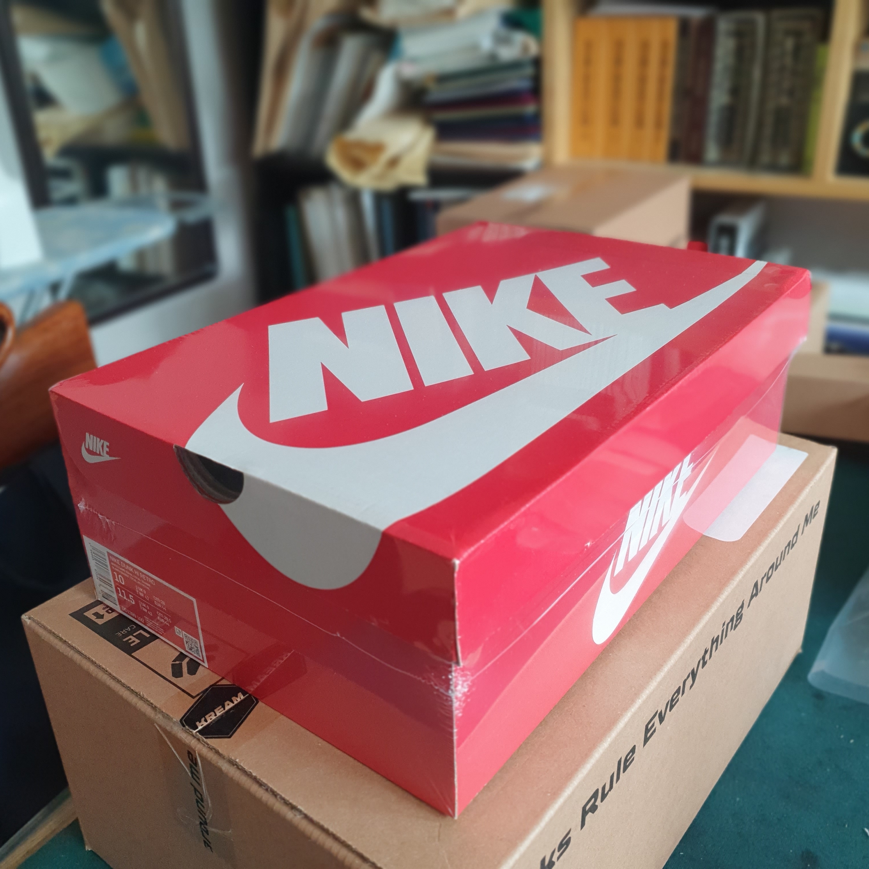 Nike Dunk High Retro Game Royal 착용 스타일 - 2