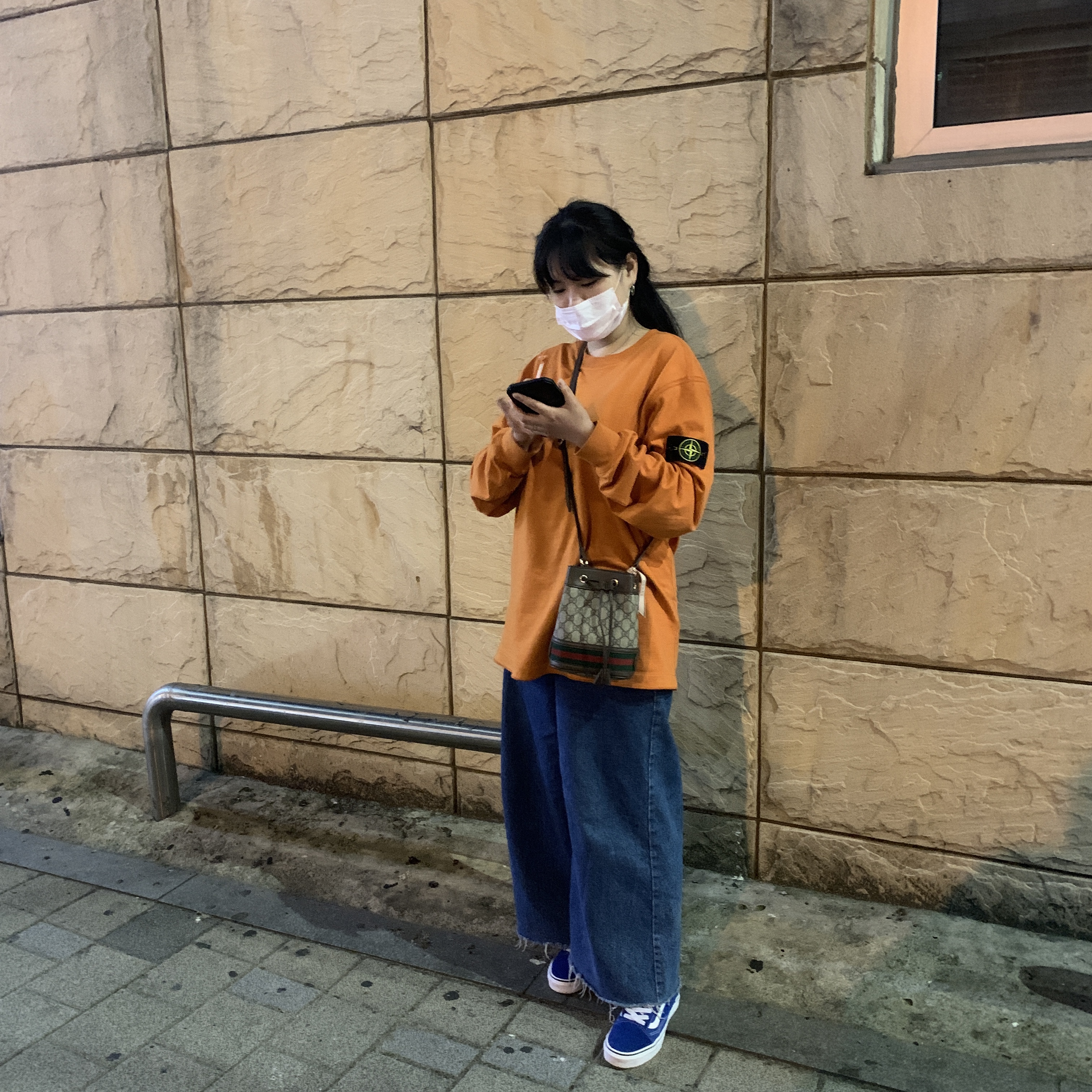 Vans Old Skool Lapis Blue 착용 스타일