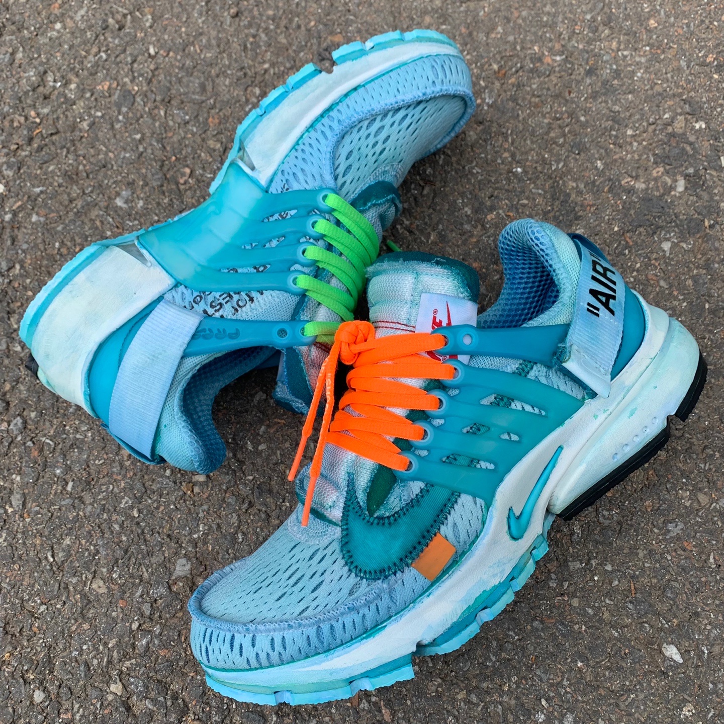 Nike x Off-White Air Presto White 착용 스타일 - 5