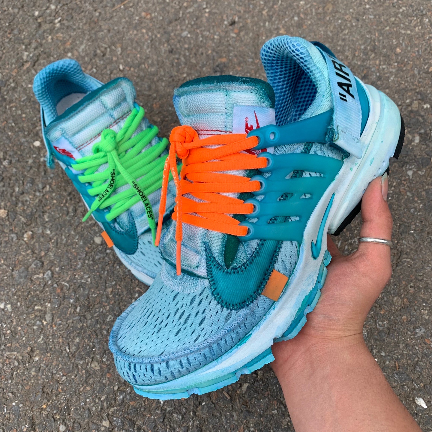 Nike x Off-White Air Presto White 착용 스타일 - 2