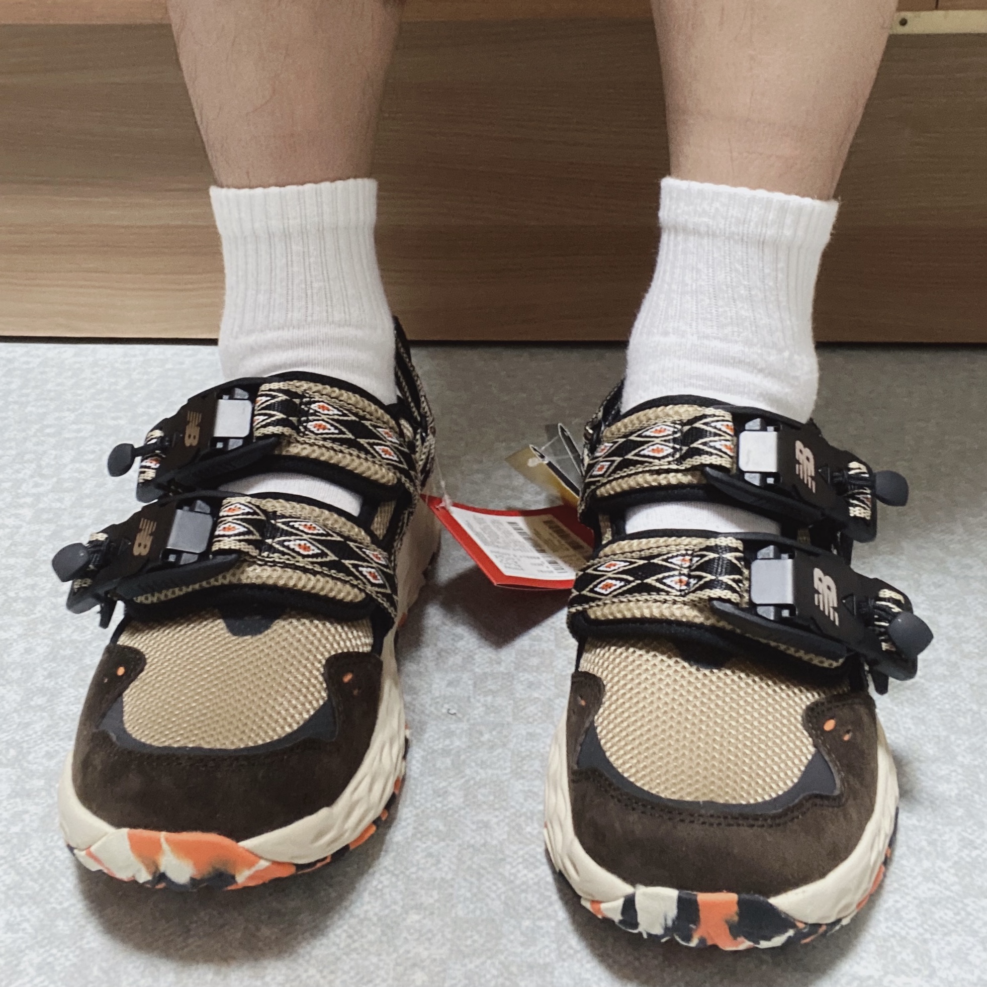 New Balance x Tokyo Design Studio Niobium Concept 2 Chocolate Brown 착용 스타일 - 1