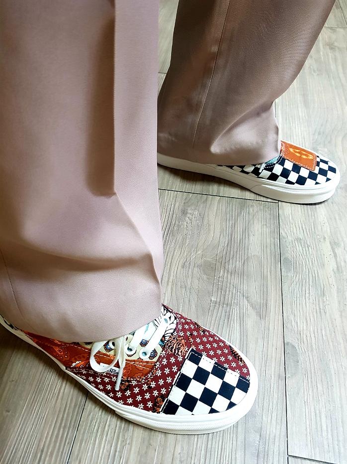 Vans Era Tiger Patchwork 착용 스타일 - 3
