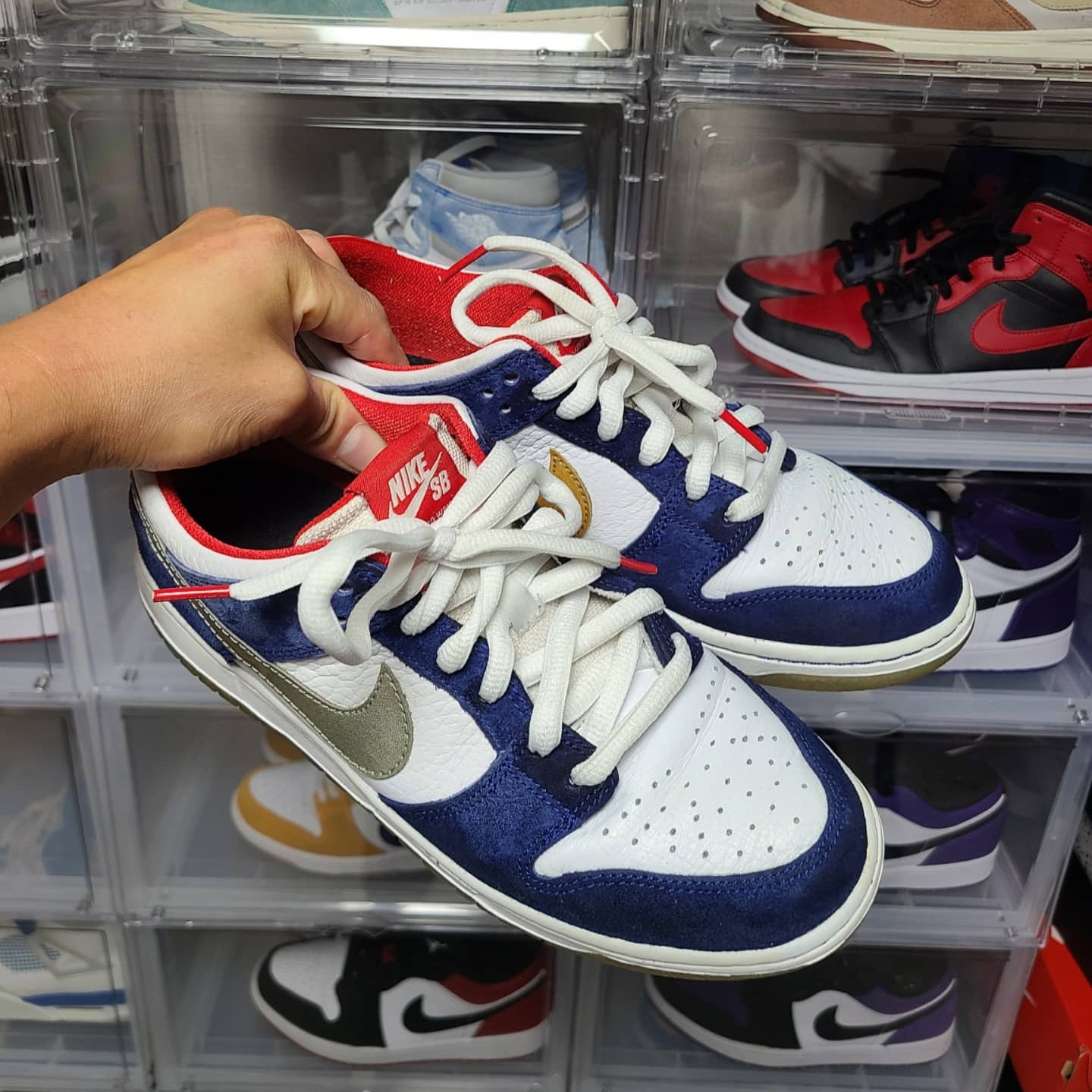 Nike Dunk SB Low Ishod Wair BMW 착용 스타일 - 2