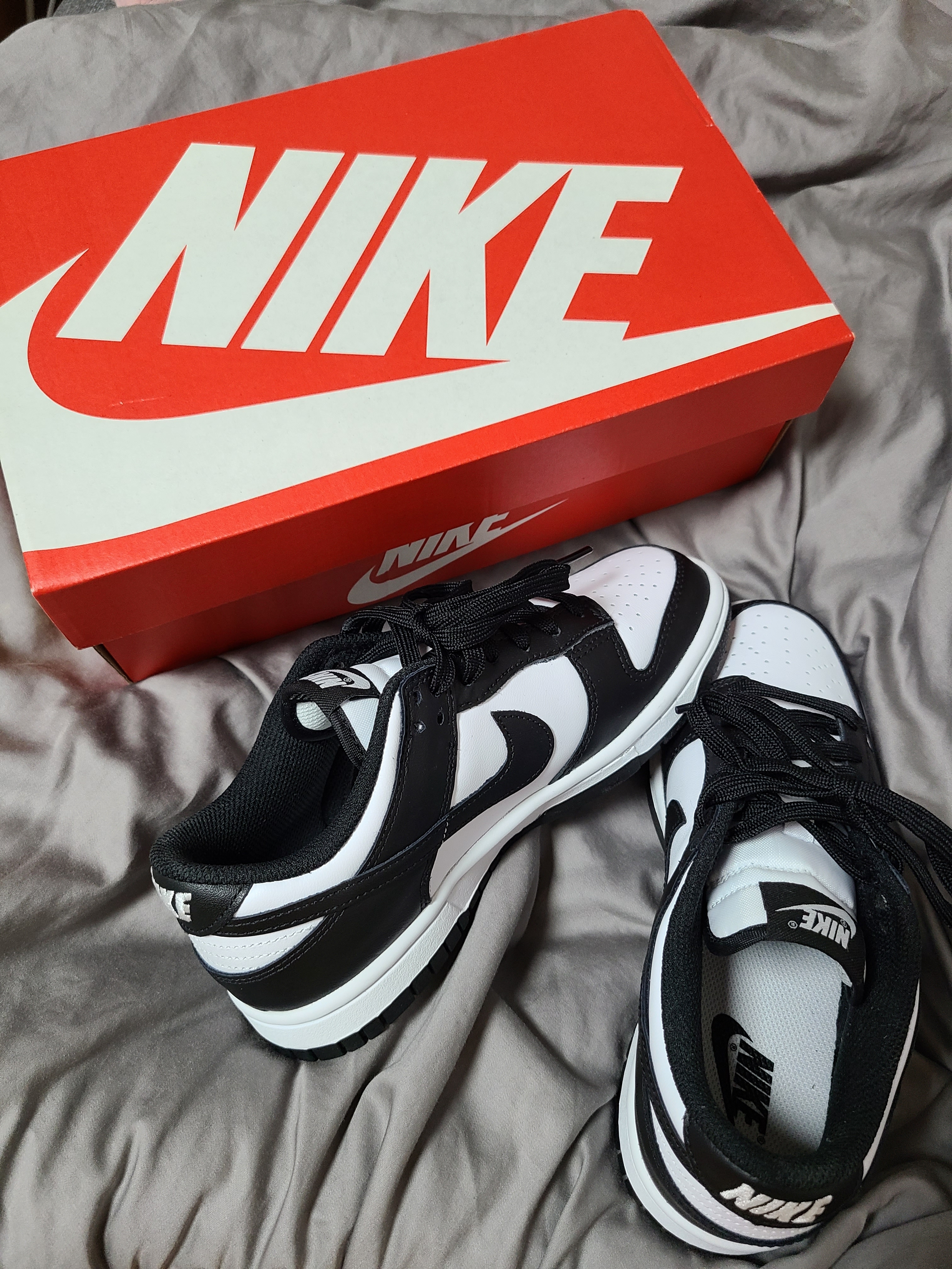 (W) Nike Dunk Low Black 착용 스타일