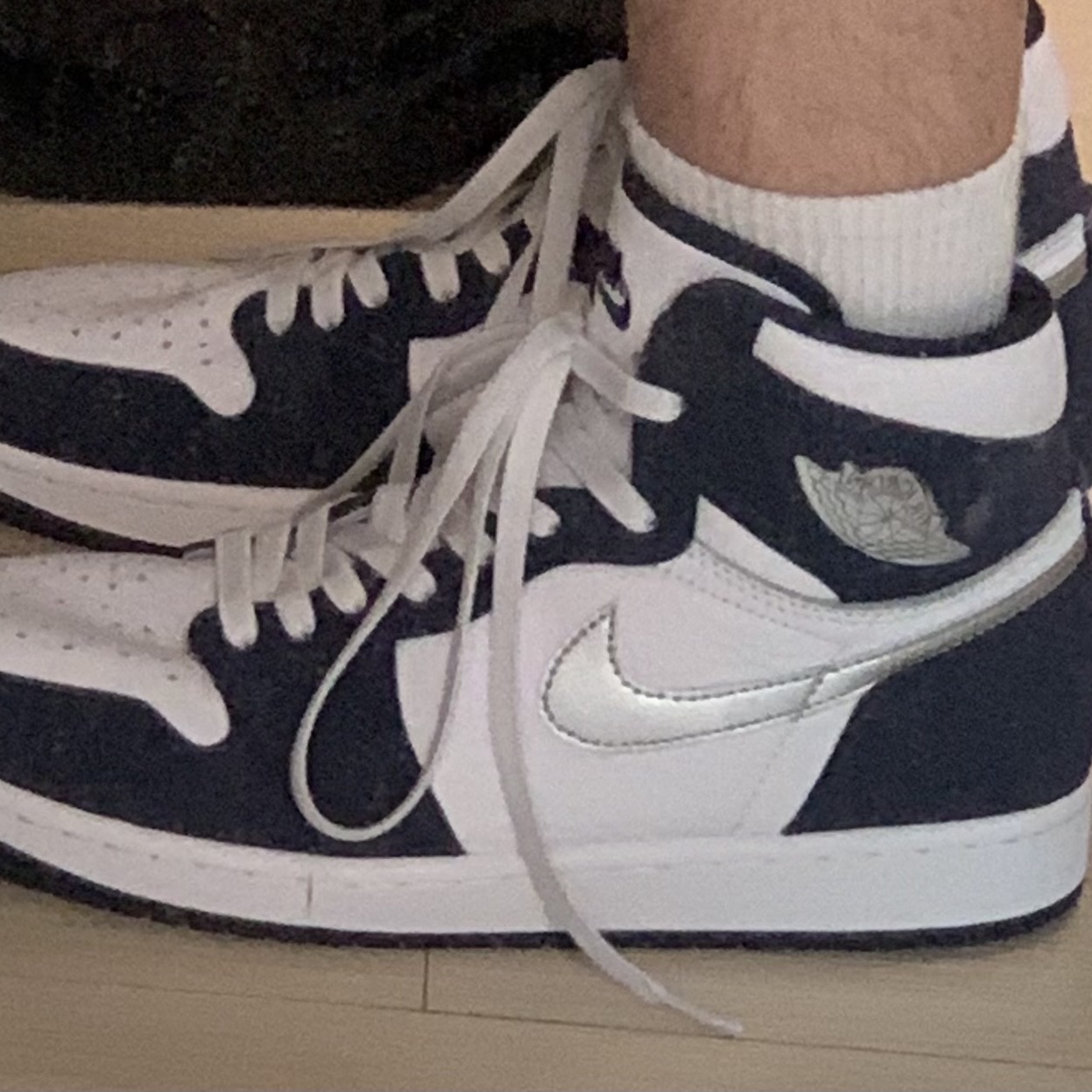 Jordan 1 Retro High OG CO.JP Midnight Navy 착용 스타일 - 4