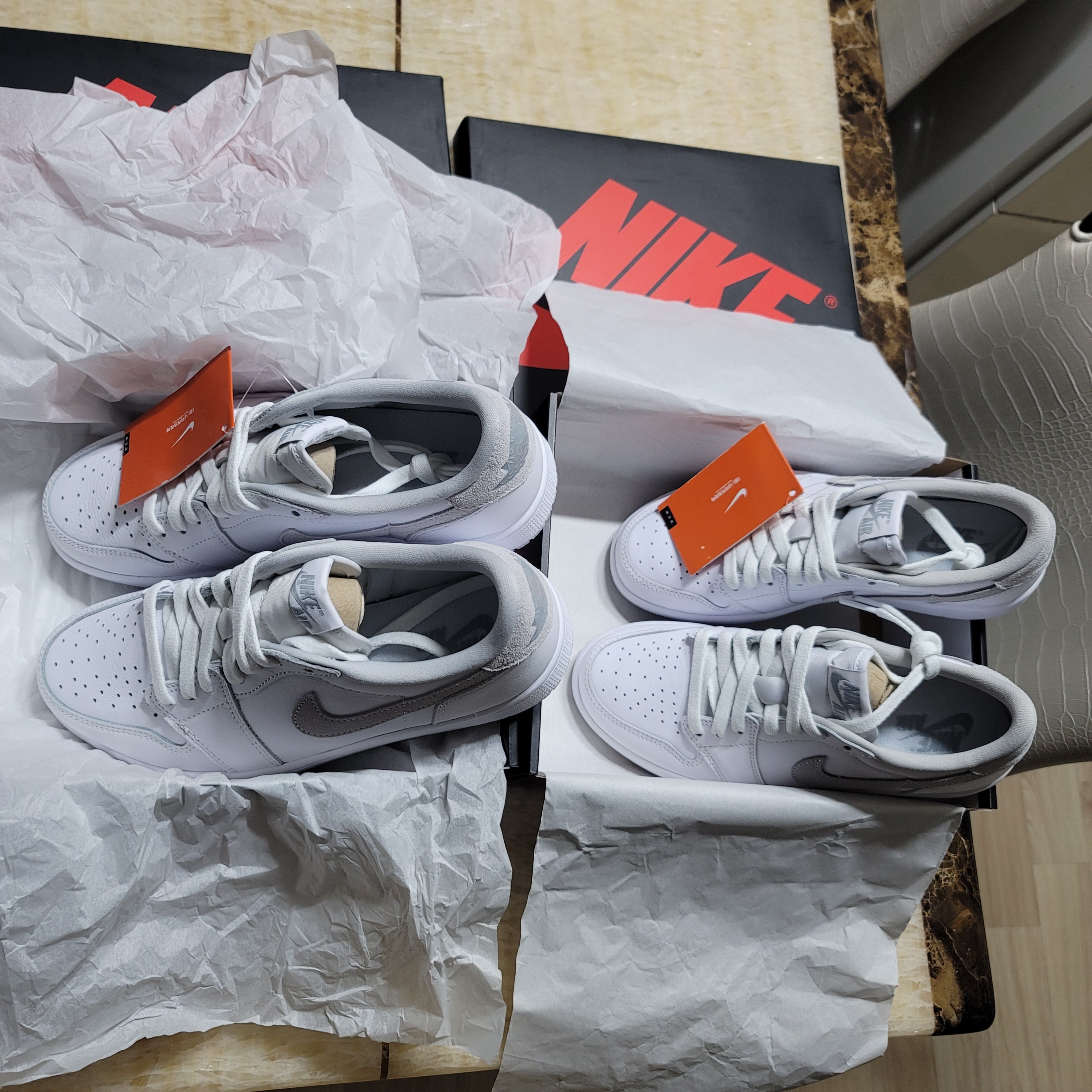 Jordan 1 Low OG Neutral Grey 착용 스타일