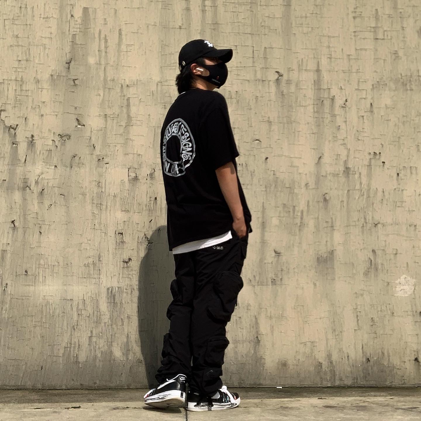 Nike x Peaceminusone Air Force 1 Low Para-Noise 착용 스타일 - 1