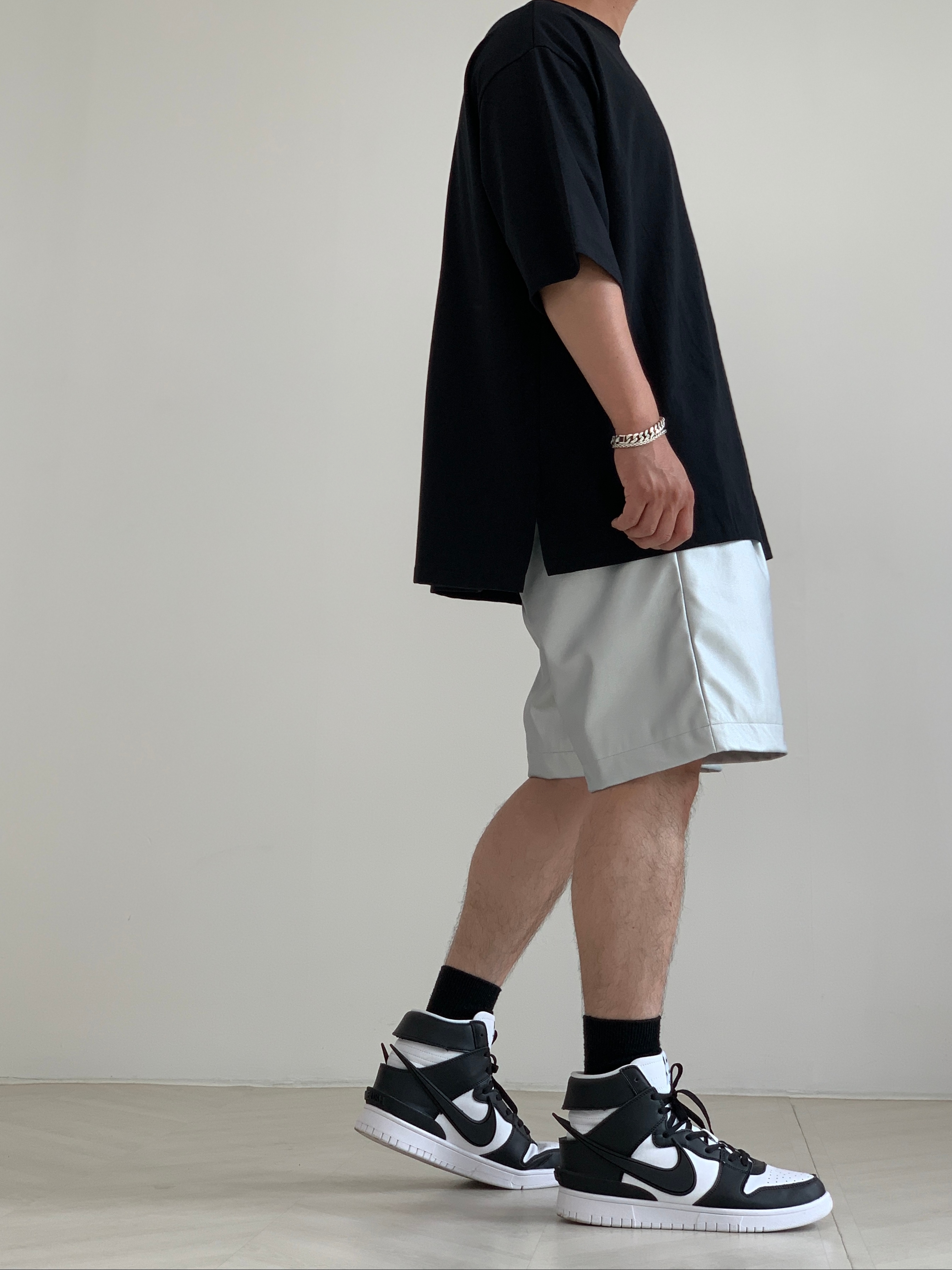 Nike x Ambush Dunk High Black 착용 스타일