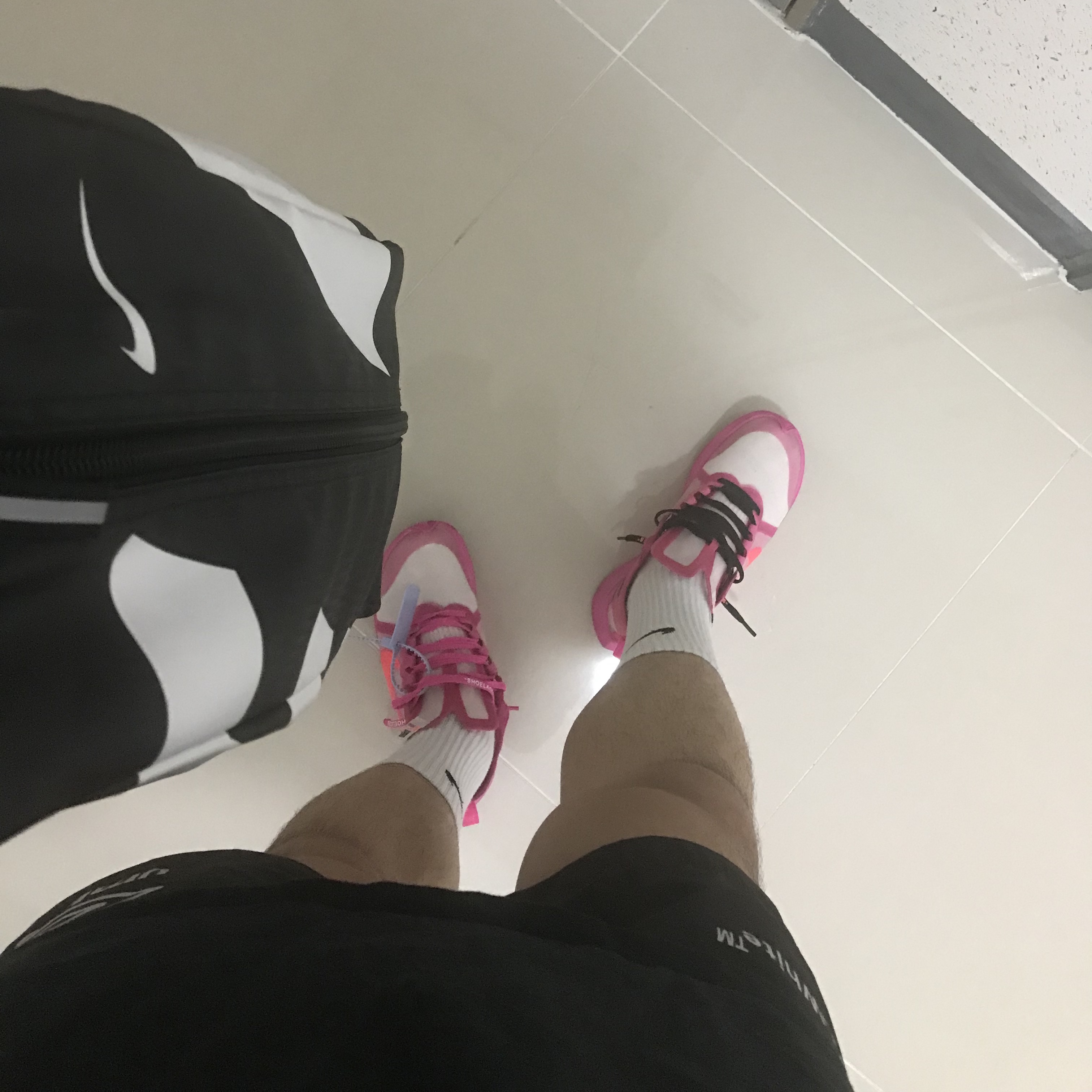 Nike x Off-White Zoom Fly SP Tulip Pink 착용 스타일