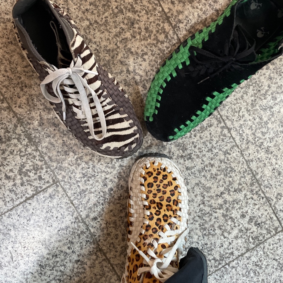 Nike Air Footscape Woven Chukka Leopard 착용 스타일