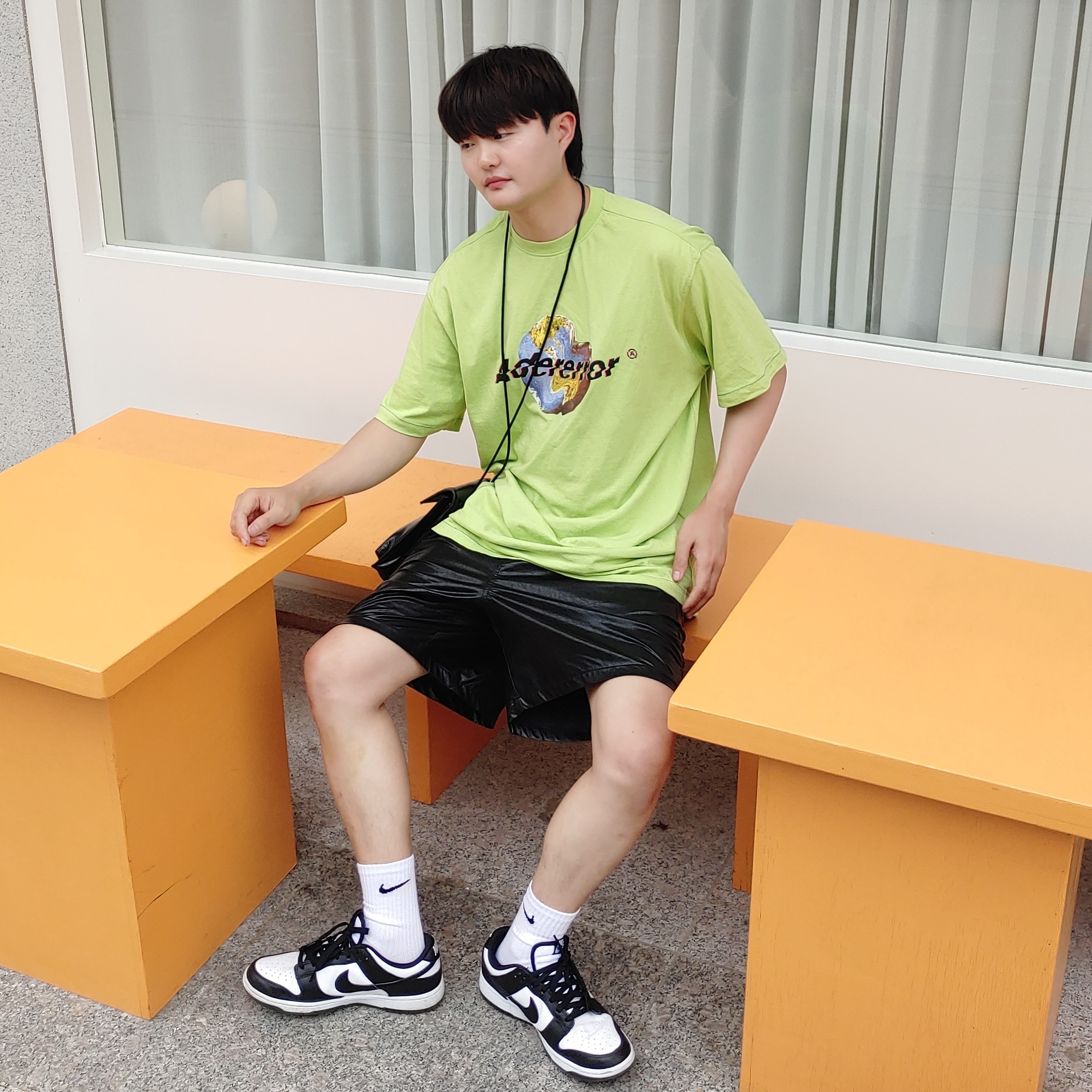 Nike Dunk Low Retro Black 착용 스타일