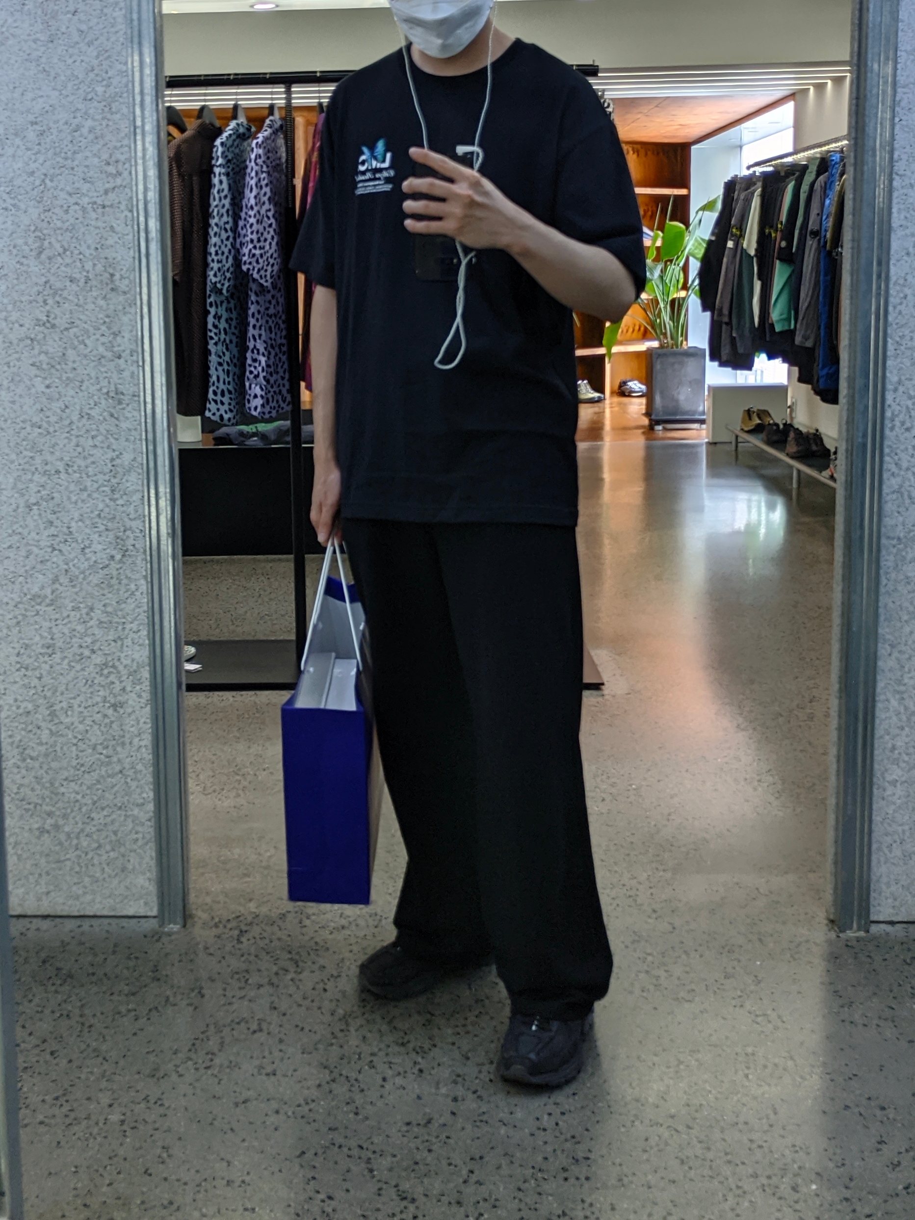 Nike x A-Cold-Wall Zoom Vomero 5 Black 착용 스타일