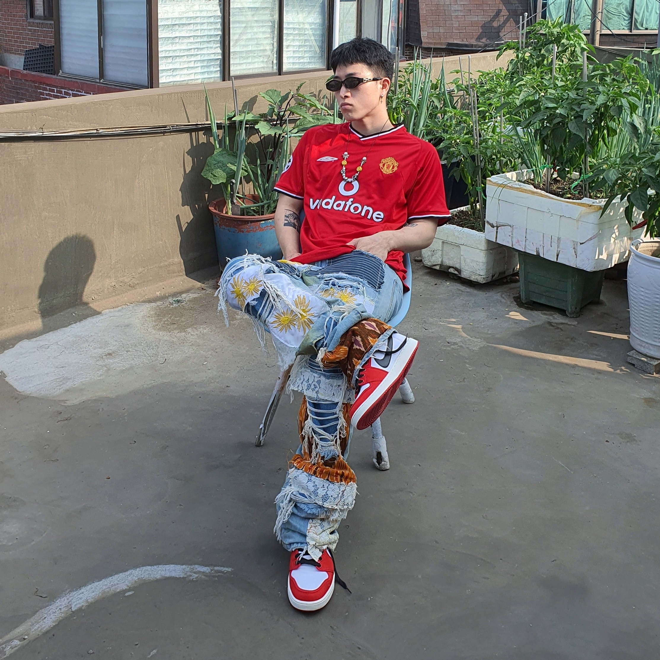 Jordan 1 KO Chicago 2021 착용 스타일