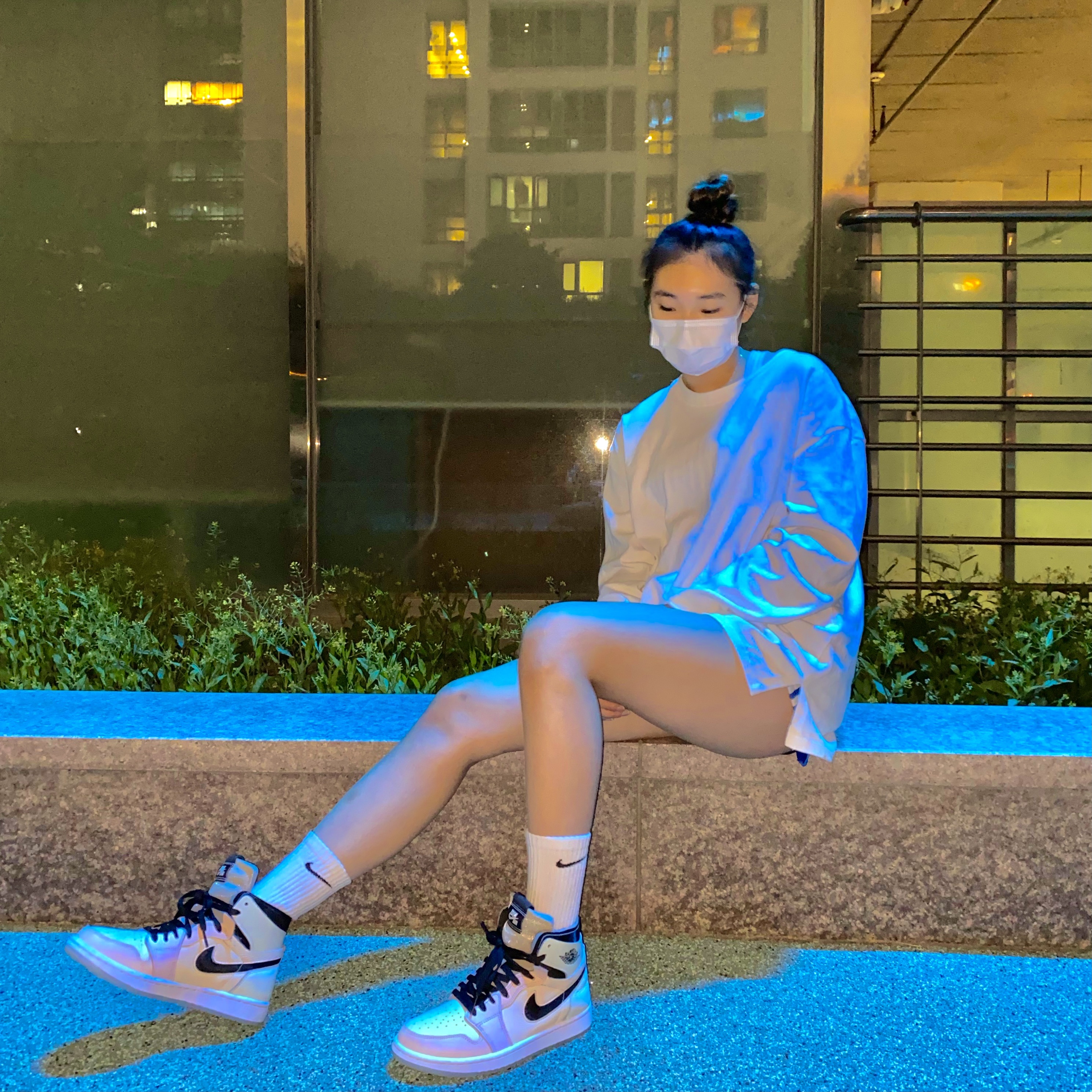 (W) Jordan 1 Zoom Air CMFT Pale Ivory 착용 스타일