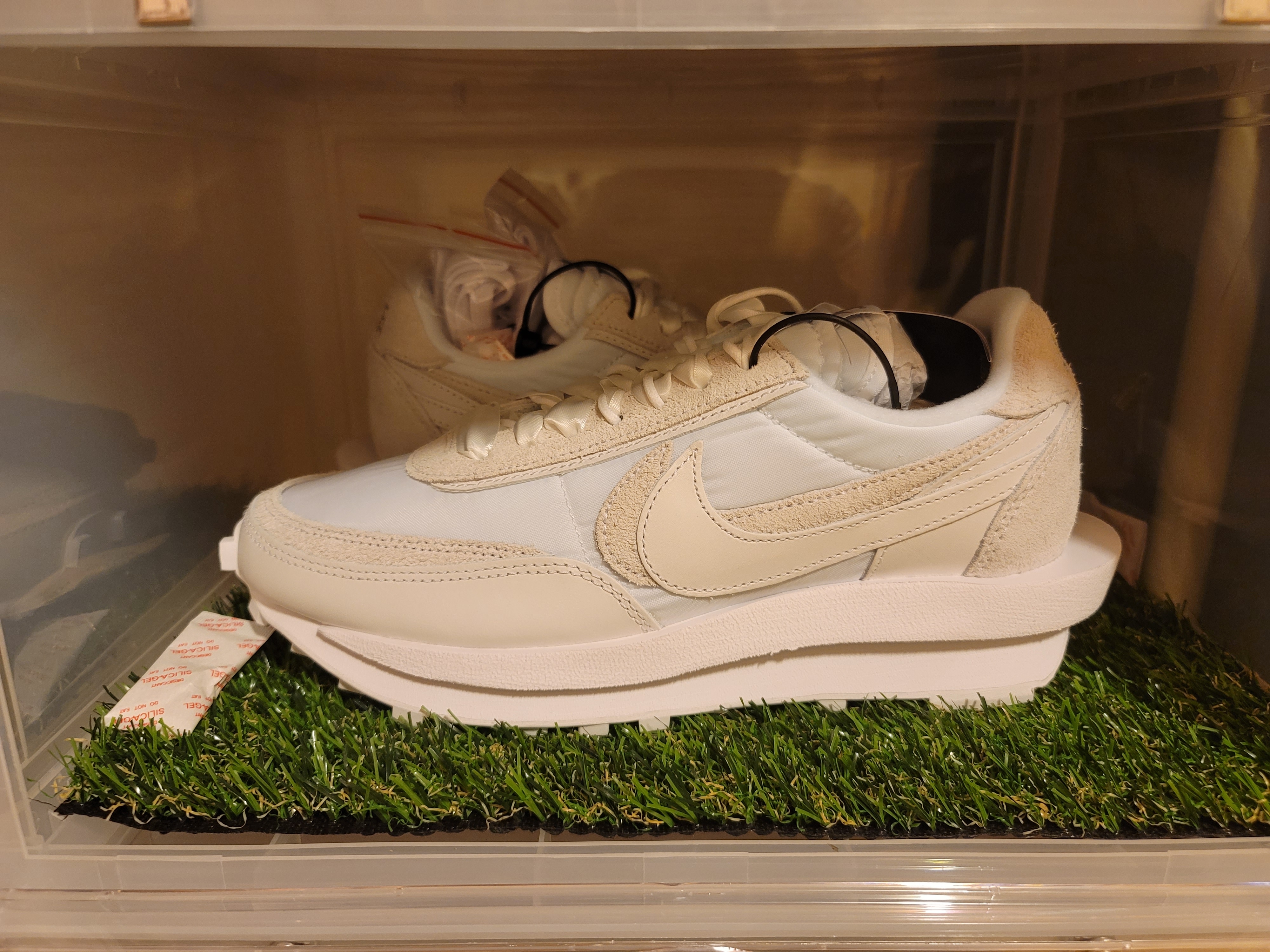 Nike x Sacai LDWaffle Black Nylon, Nike x Sacai LDWaffle White Nylon 착용 스타일 - 2