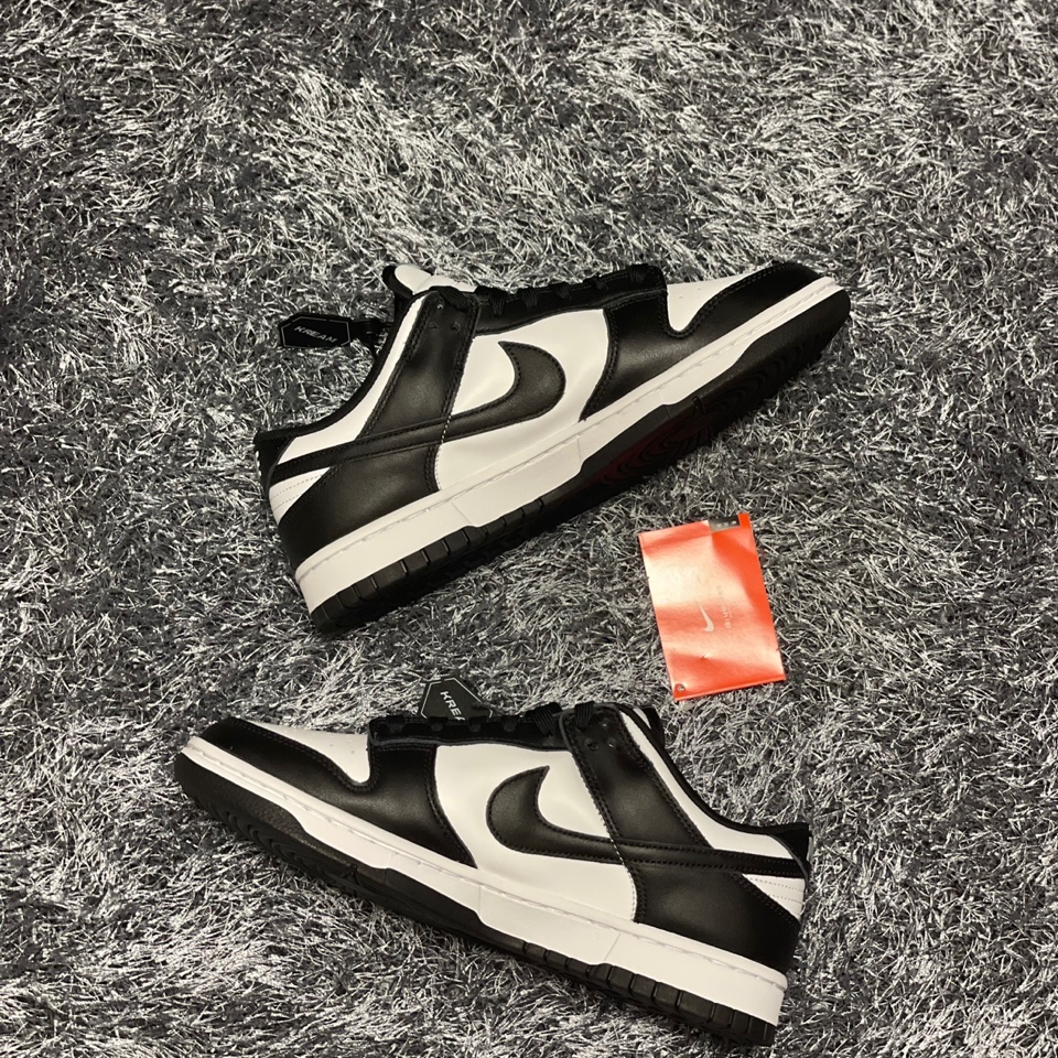 Nike Dunk Low Retro Black 착용 스타일 - 1