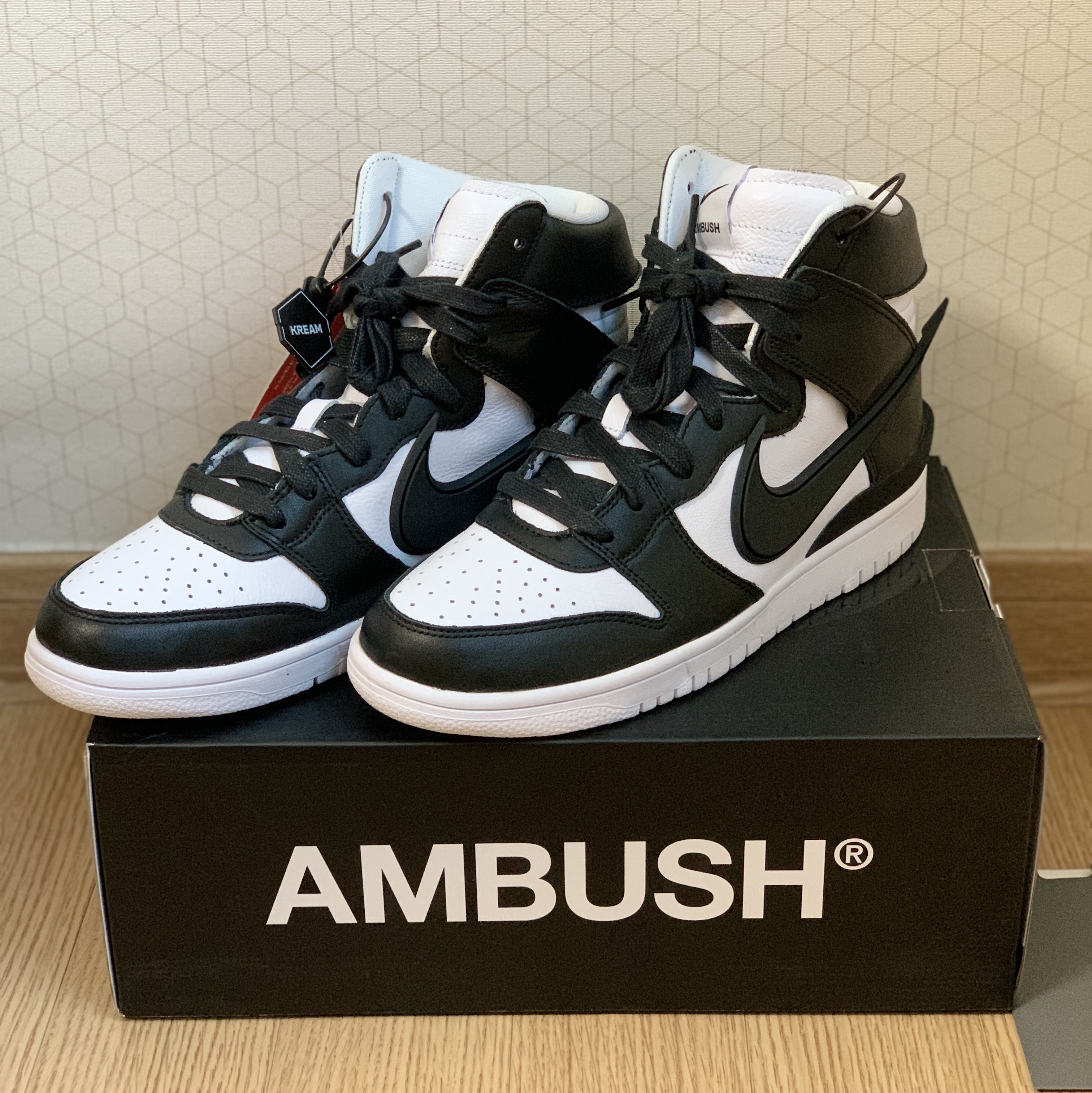Nike x Ambush Dunk High Black 착용 스타일 - 3