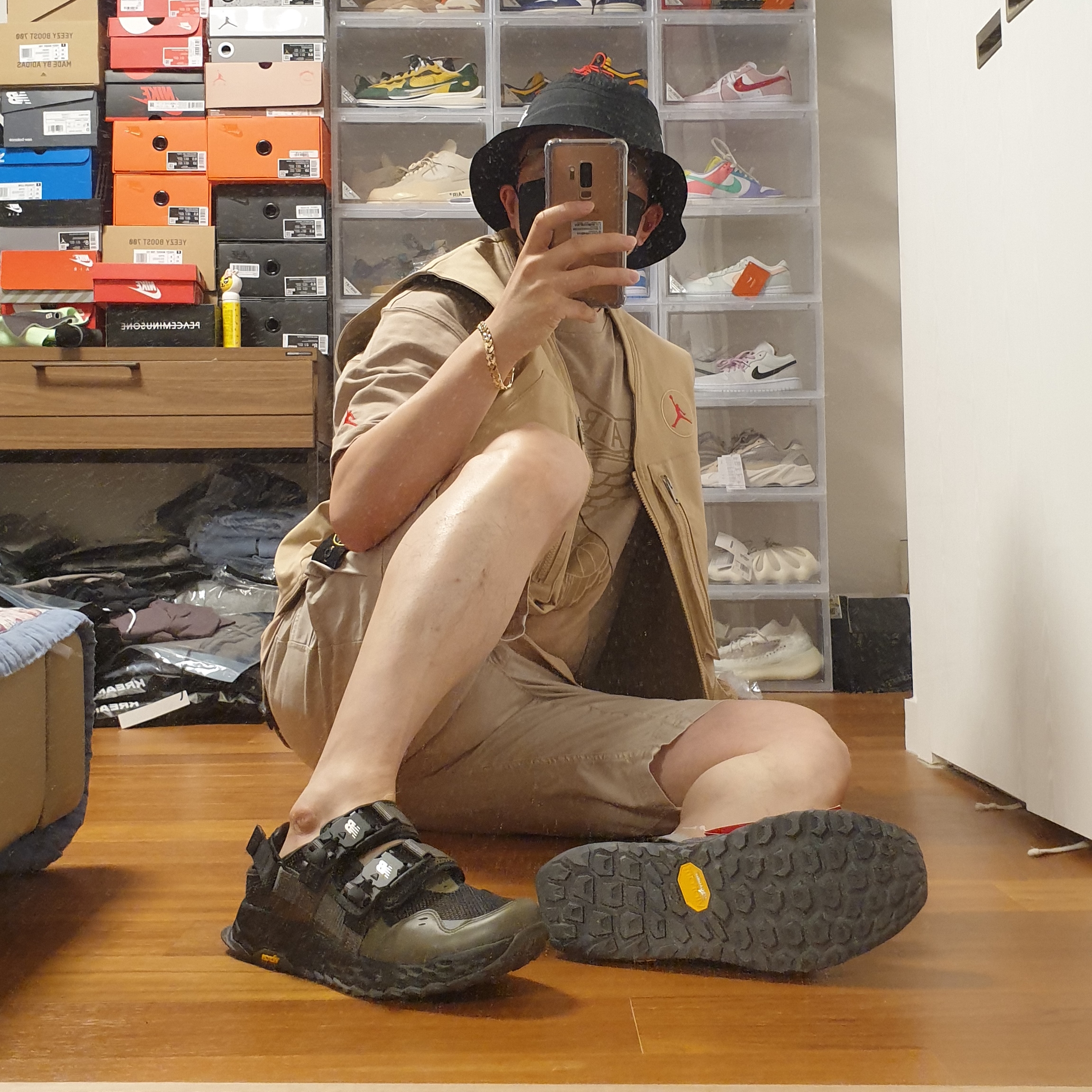 Jordan x Travis Scott Utility Vest - Asia, Jordan x Travis Scott S/S Top - Asia 착용 스타일 - 4