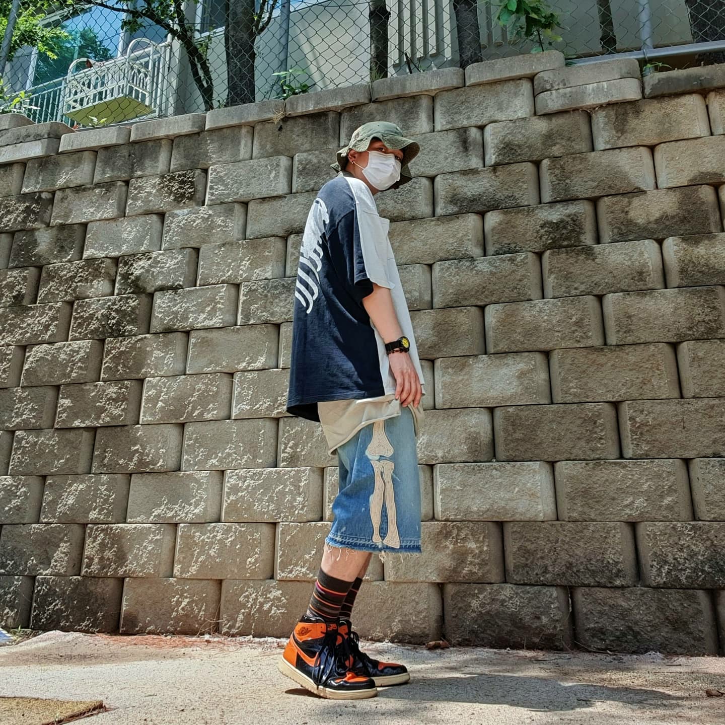 Jordan 1 Retro High Shattered Backboard 3.0 착용 스타일 - 2
