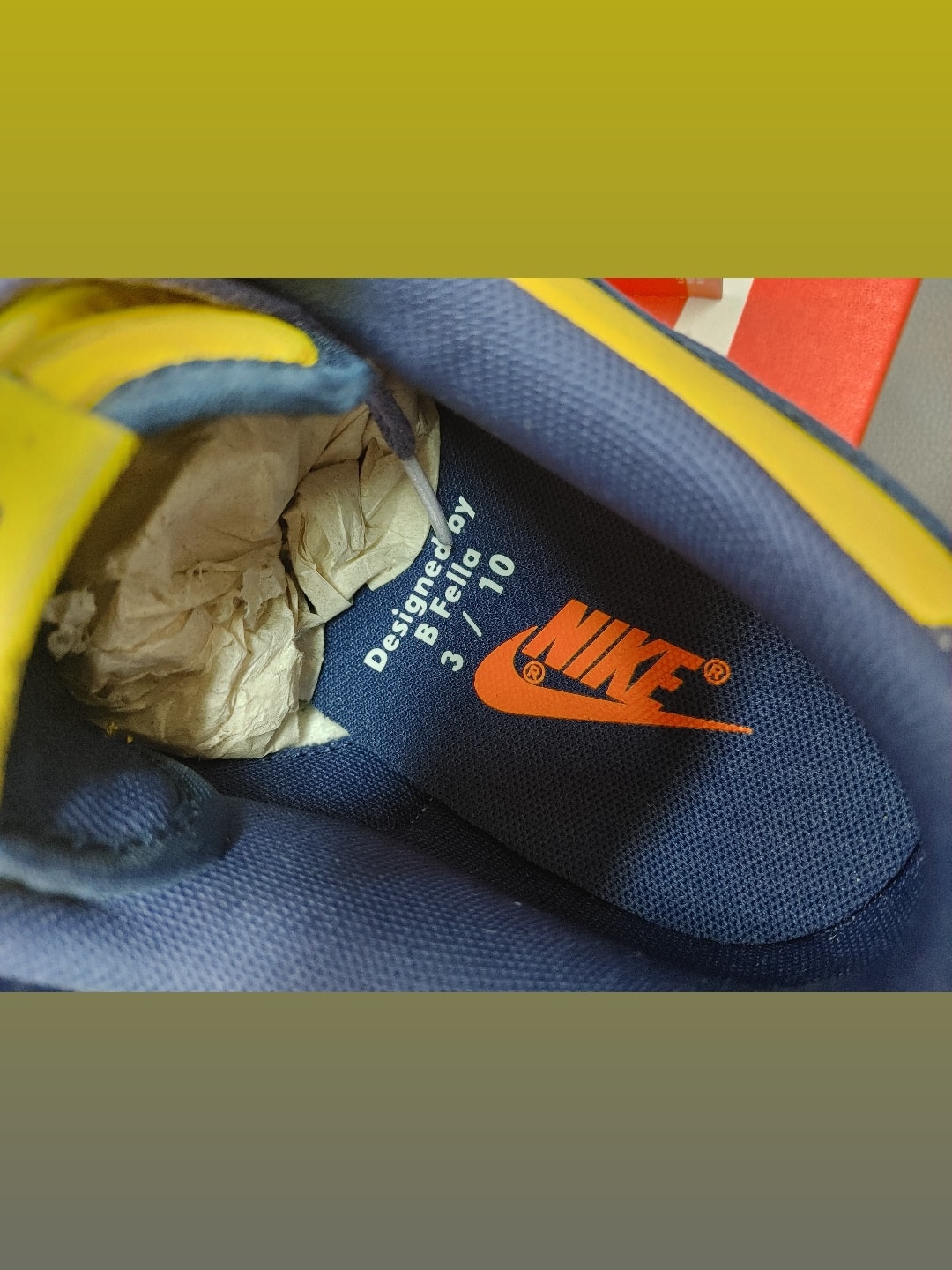 Nike Dunk Low Retro Varsity Maize 착용 스타일 - 5