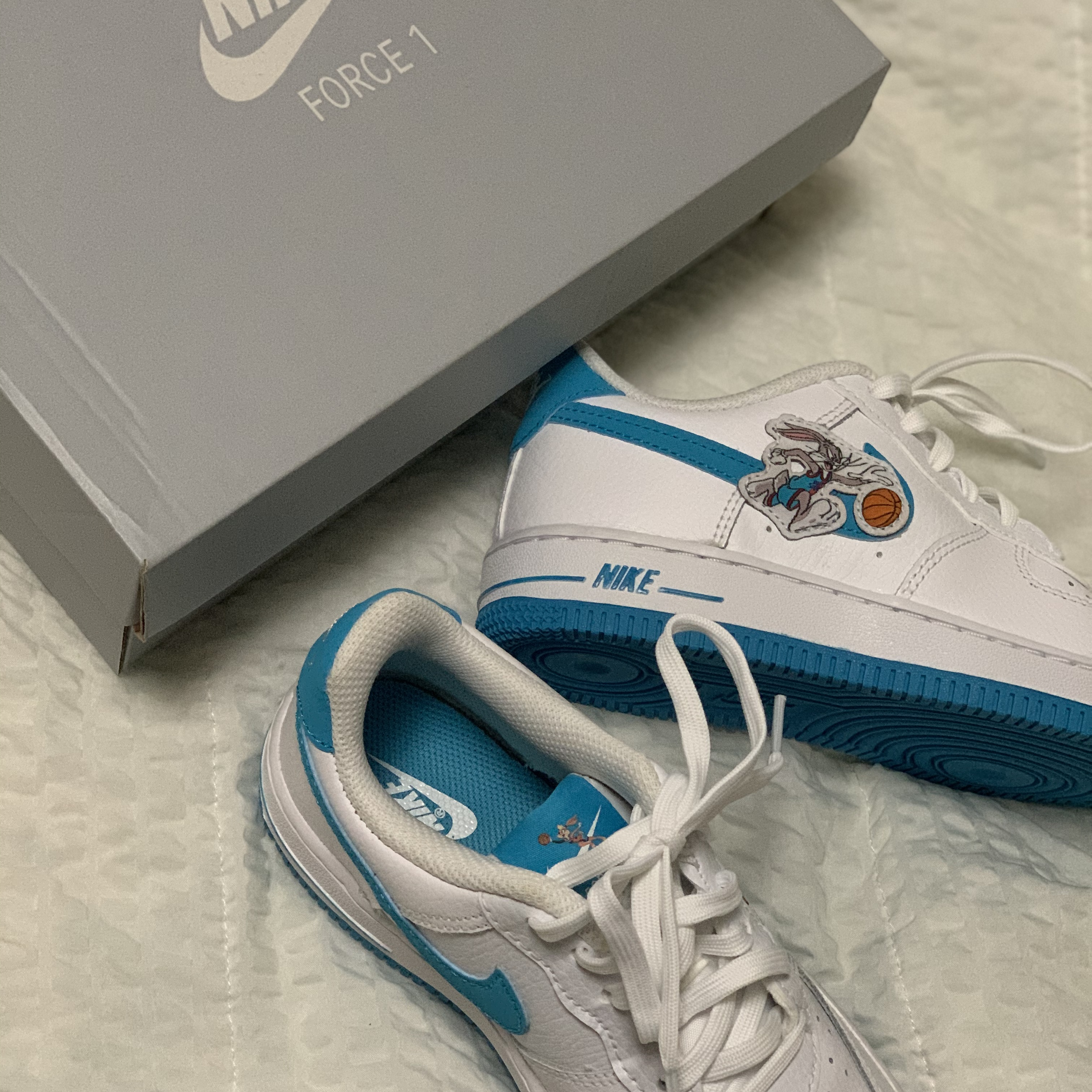 Nike x Space Jam: A New Legacy Air Force 1 '07 Tune Squad 착용 스타일 - 1