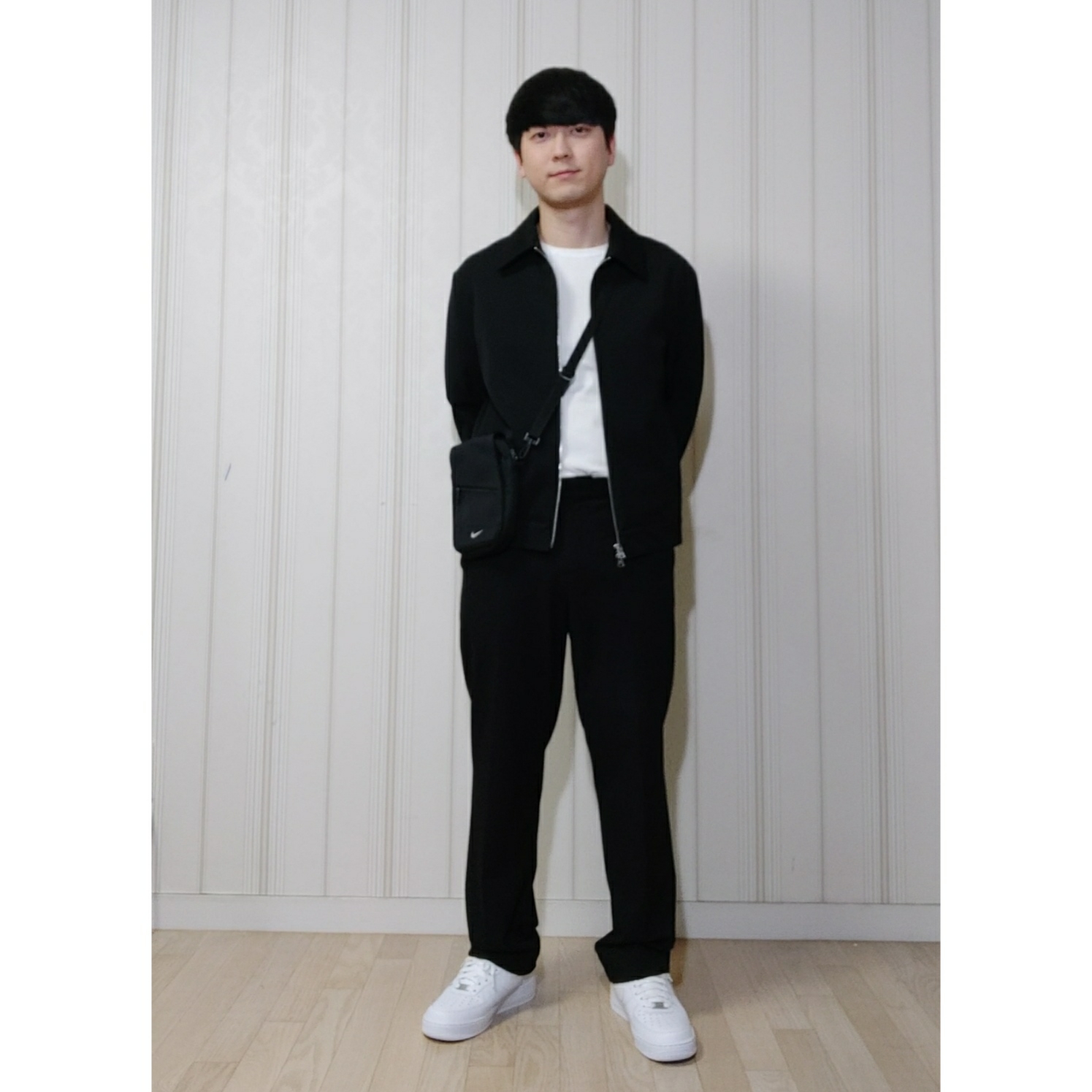 Nike Air Force 1 '07 Low White 착용 스타일 - 2