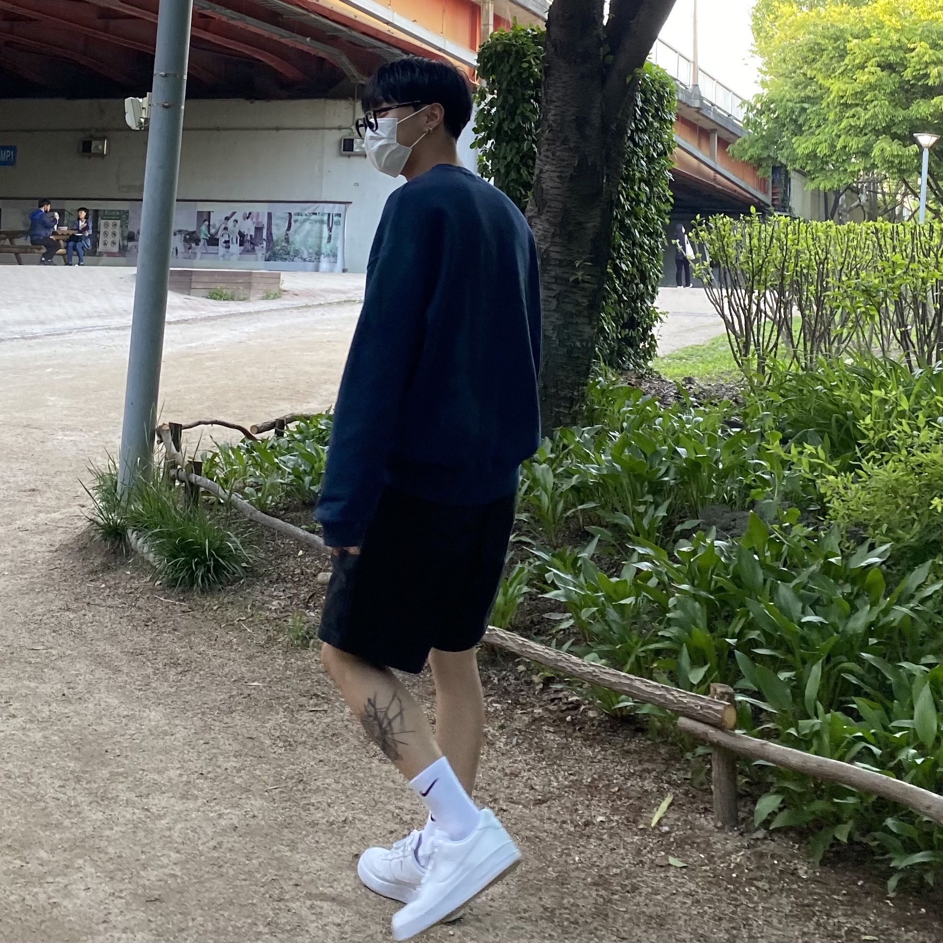 Nike Air Force 1 '07 Low White 착용 스타일