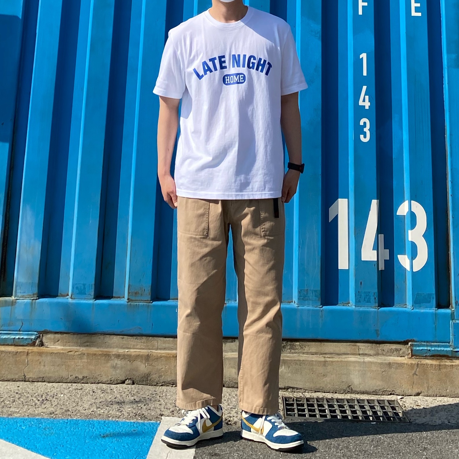 Nike x Kasina Dunk Low 80's Bus 착용 스타일