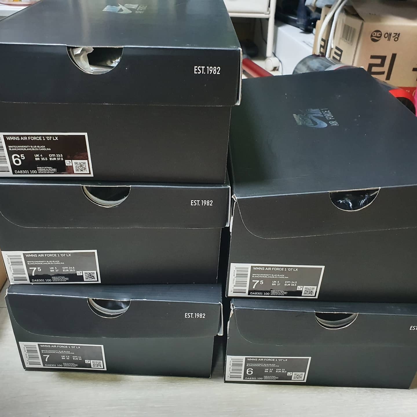 (W) Nike Air Force 1 '07 LX Photochromic 착용 스타일 - 4