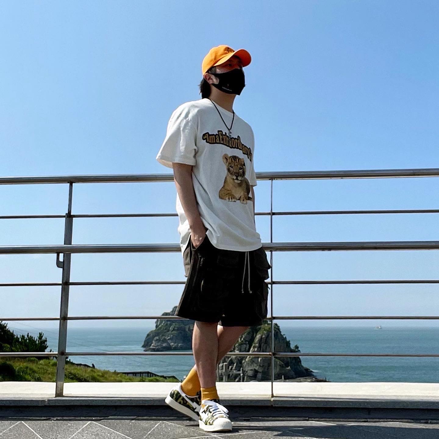 Adidas x BAPE Superstar 80s Green Camo 착용 스타일 - 3