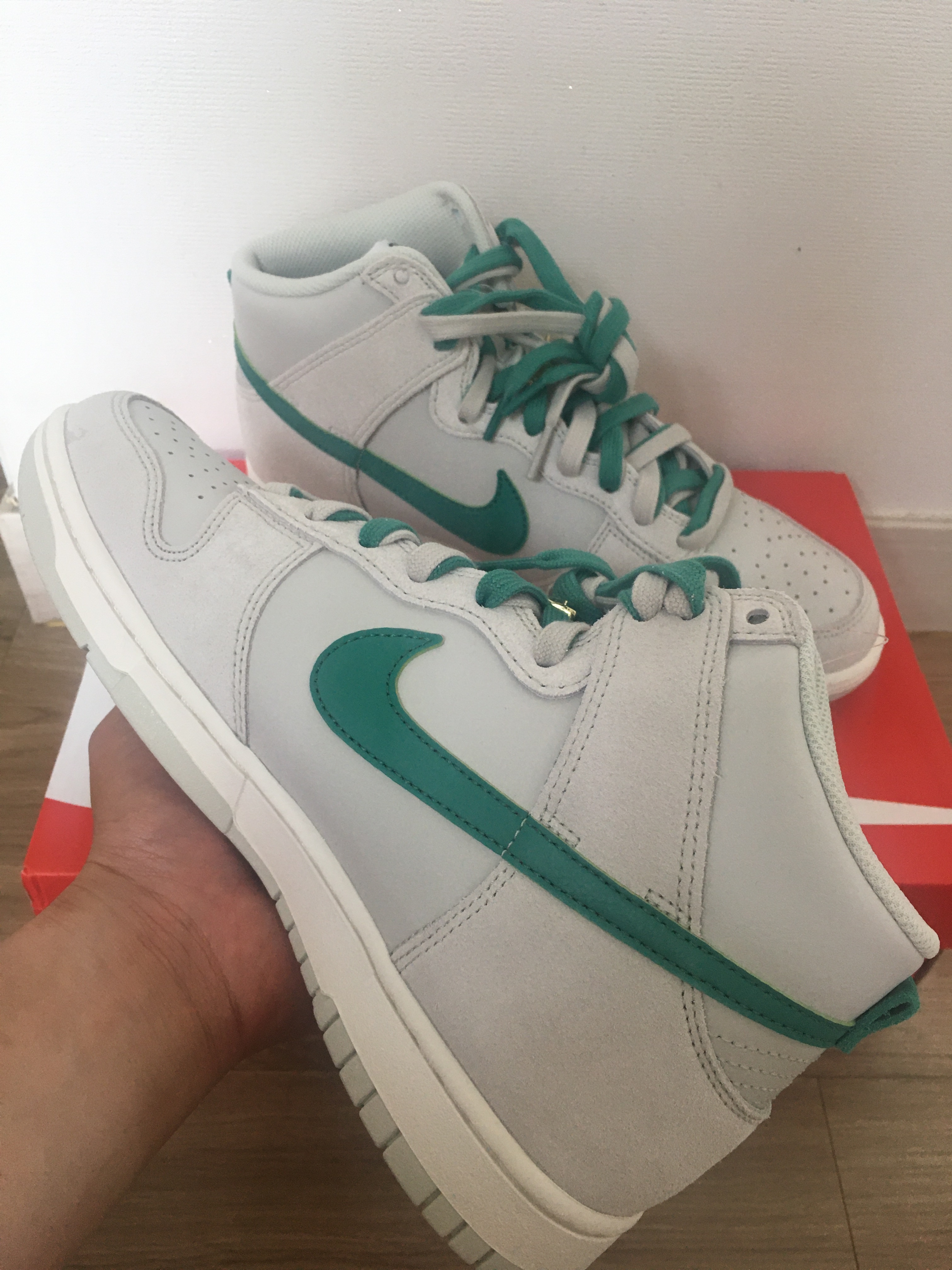 Nike Dunk High SE First Use Sail 착용 스타일 - 3