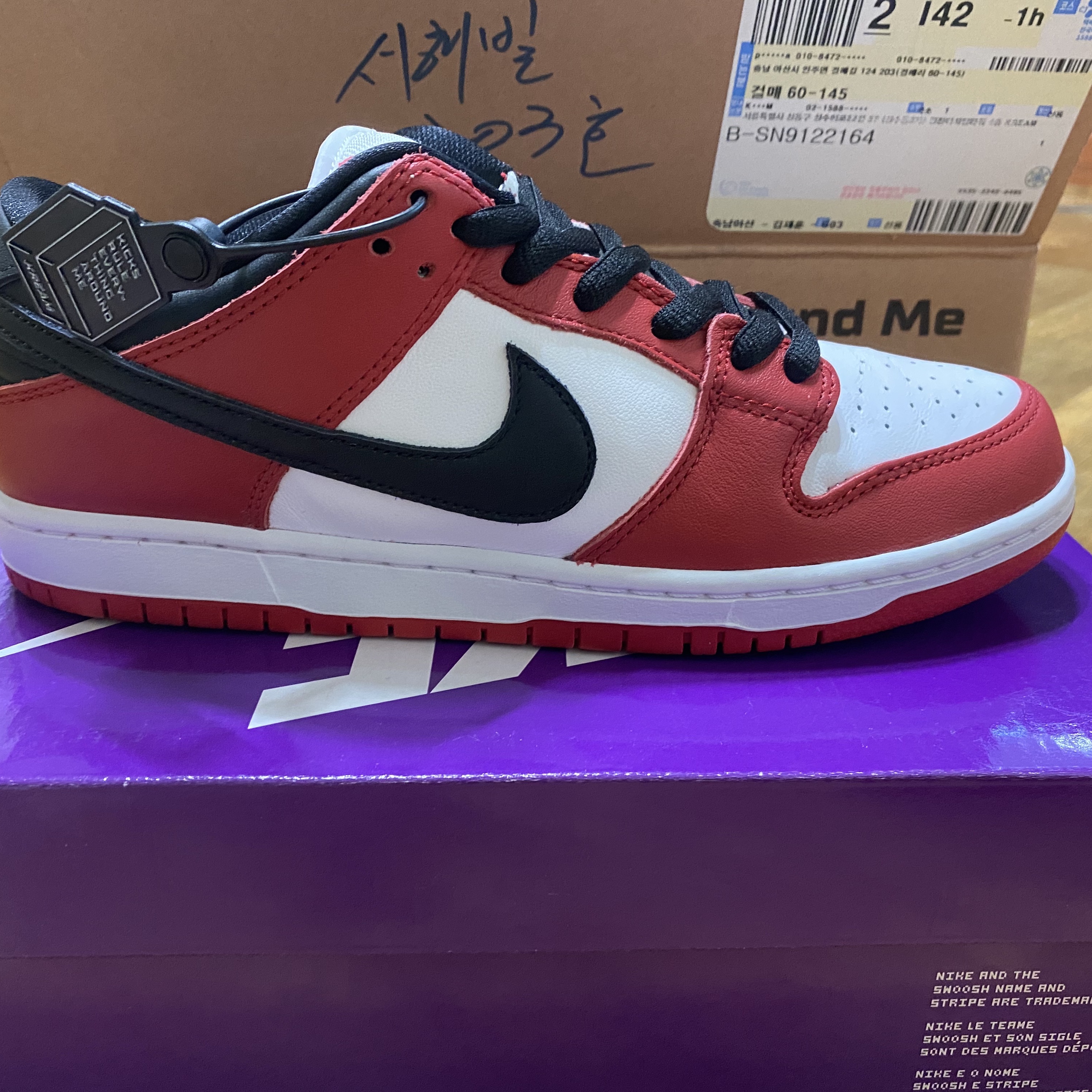 Nike SB Dunk Low Pro Chicago 착용 스타일
