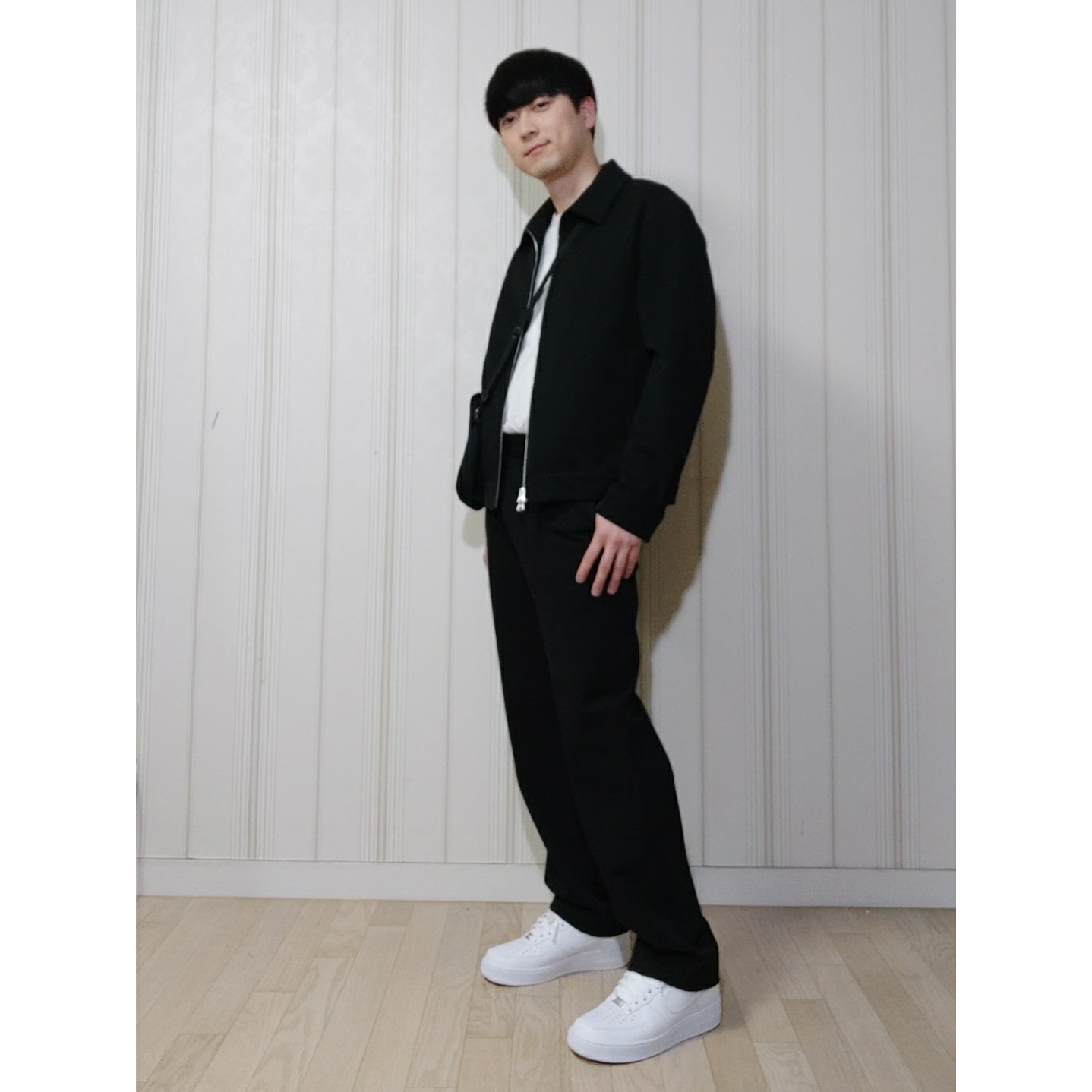 Nike Air Force 1 '07 Low White 착용 스타일 - 1