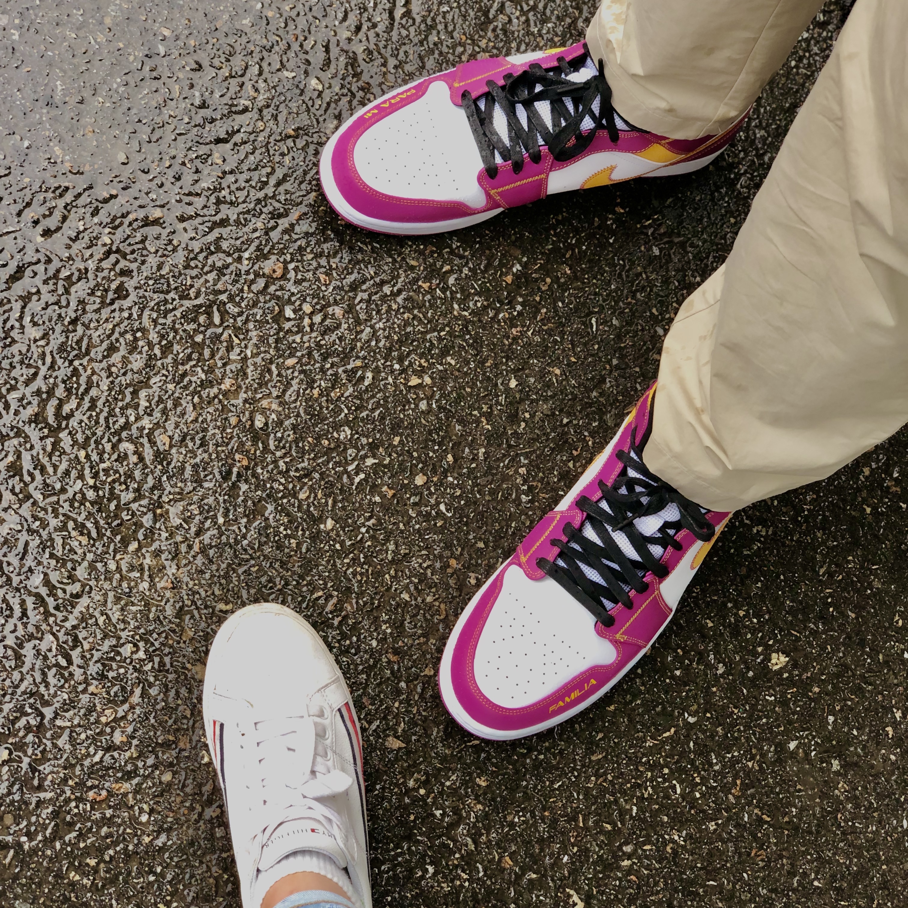 Jordan 1 Mid DOD Familia 착용 스타일 - 2