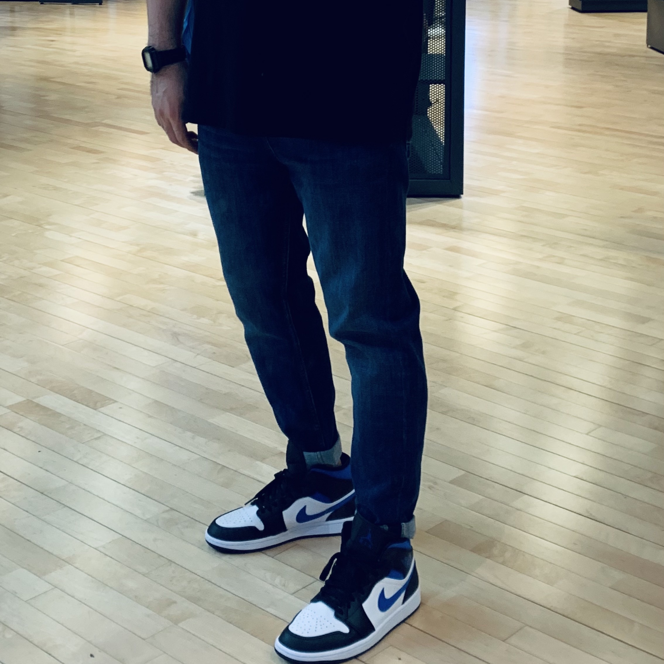 Jordan 1 Mid Racer Blue 착용 스타일