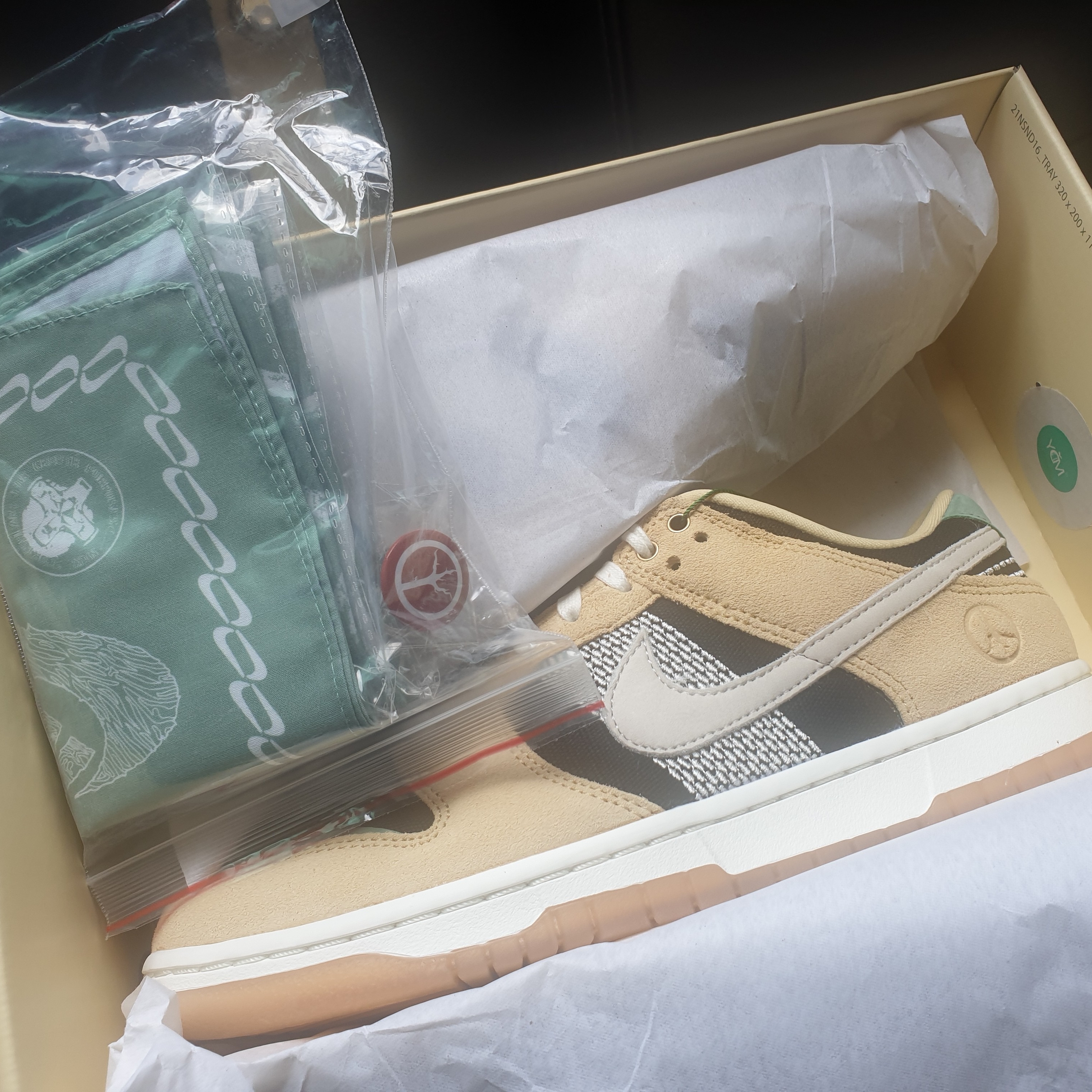 Nike Dunk Low Rooted In Peace 착용 스타일 - 1